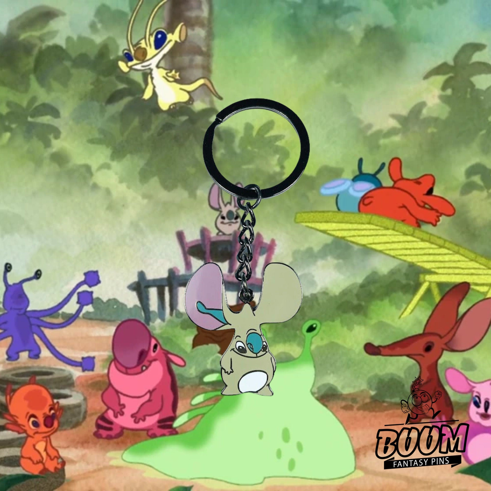 Llavero – Experimento 103 Estambre de Lilo y Stitch – Disney Fantasy