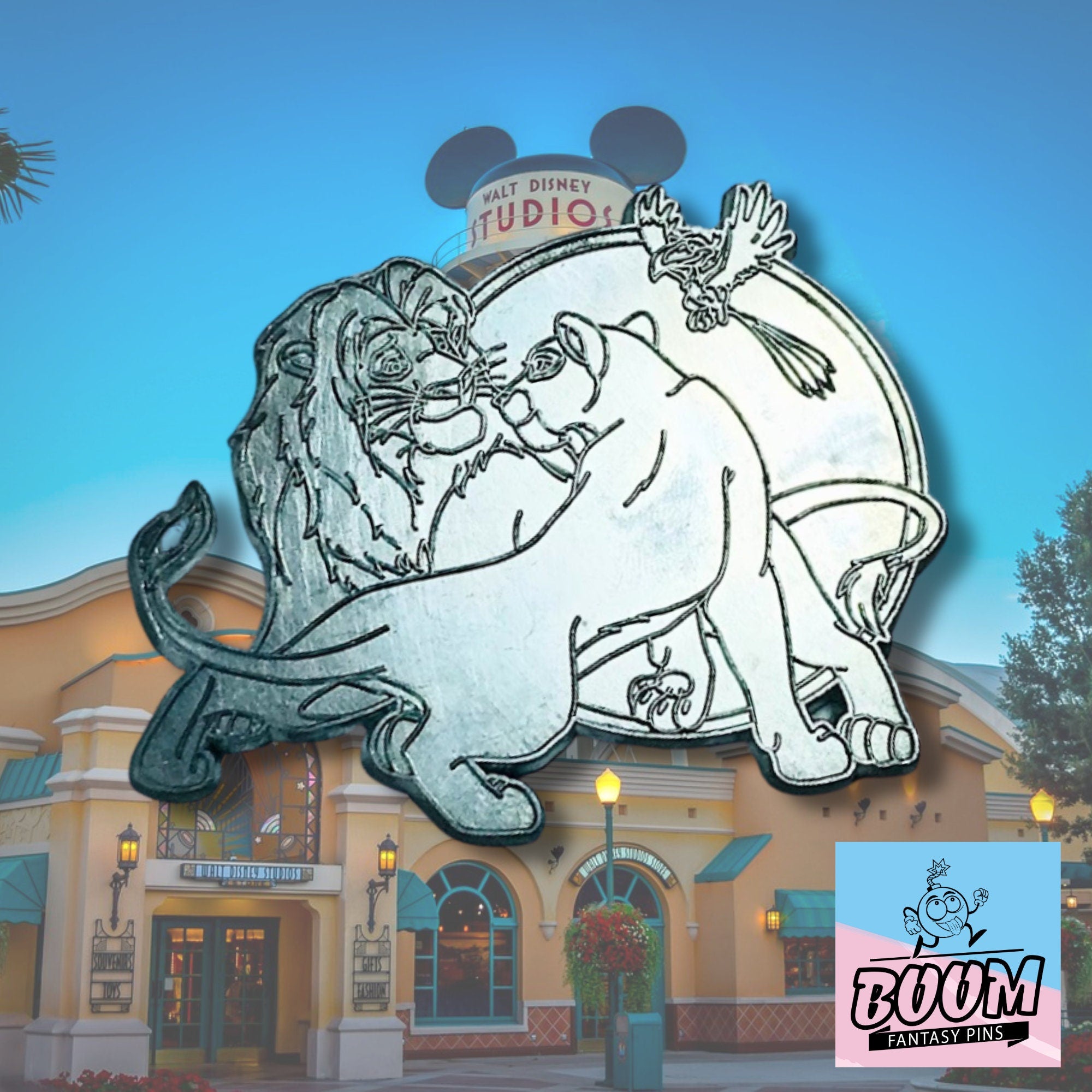 Pin's – Simba, Nala et Zazu du Roi Lion – Disney Fantasy