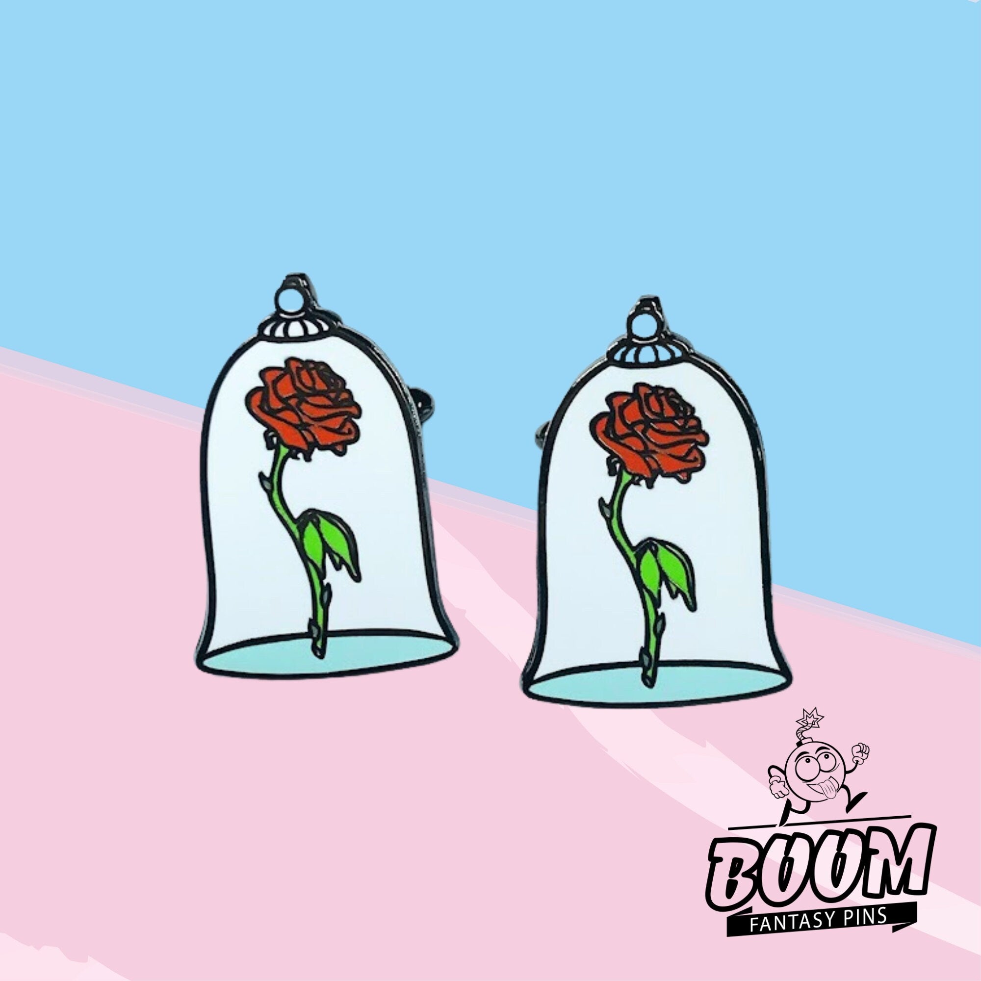 Boutons de manchette – Belle de La Belle et la Bête – Disney Fantasy