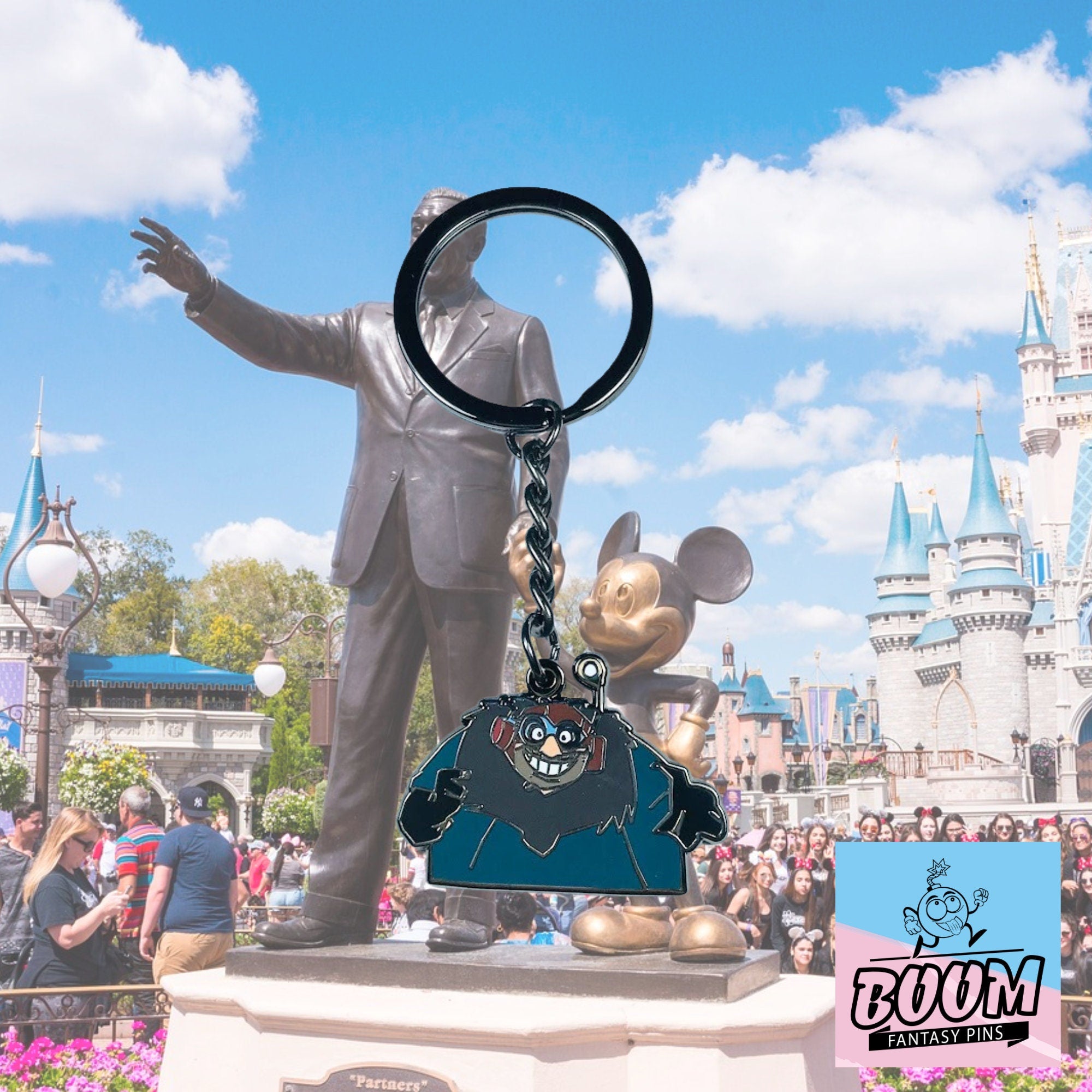 Porte-clés – Gaétan Molière d'Atlantis L'Empire Perdu – Disney Fantasy