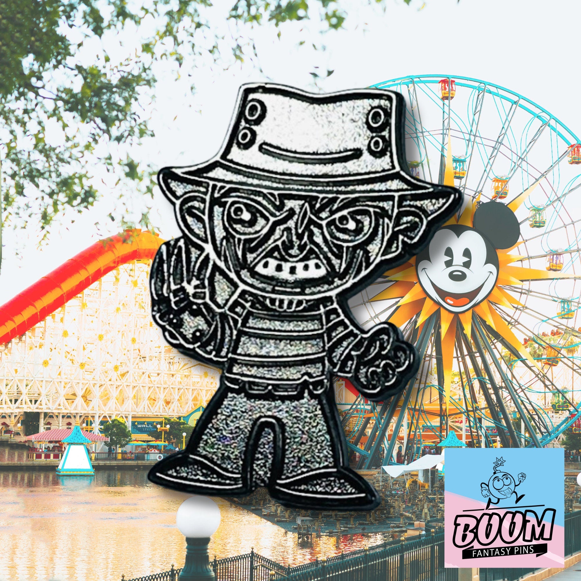 Pin – Freddy Krueger de La nueva pesadilla de Wes Craven – Franquicia de terror