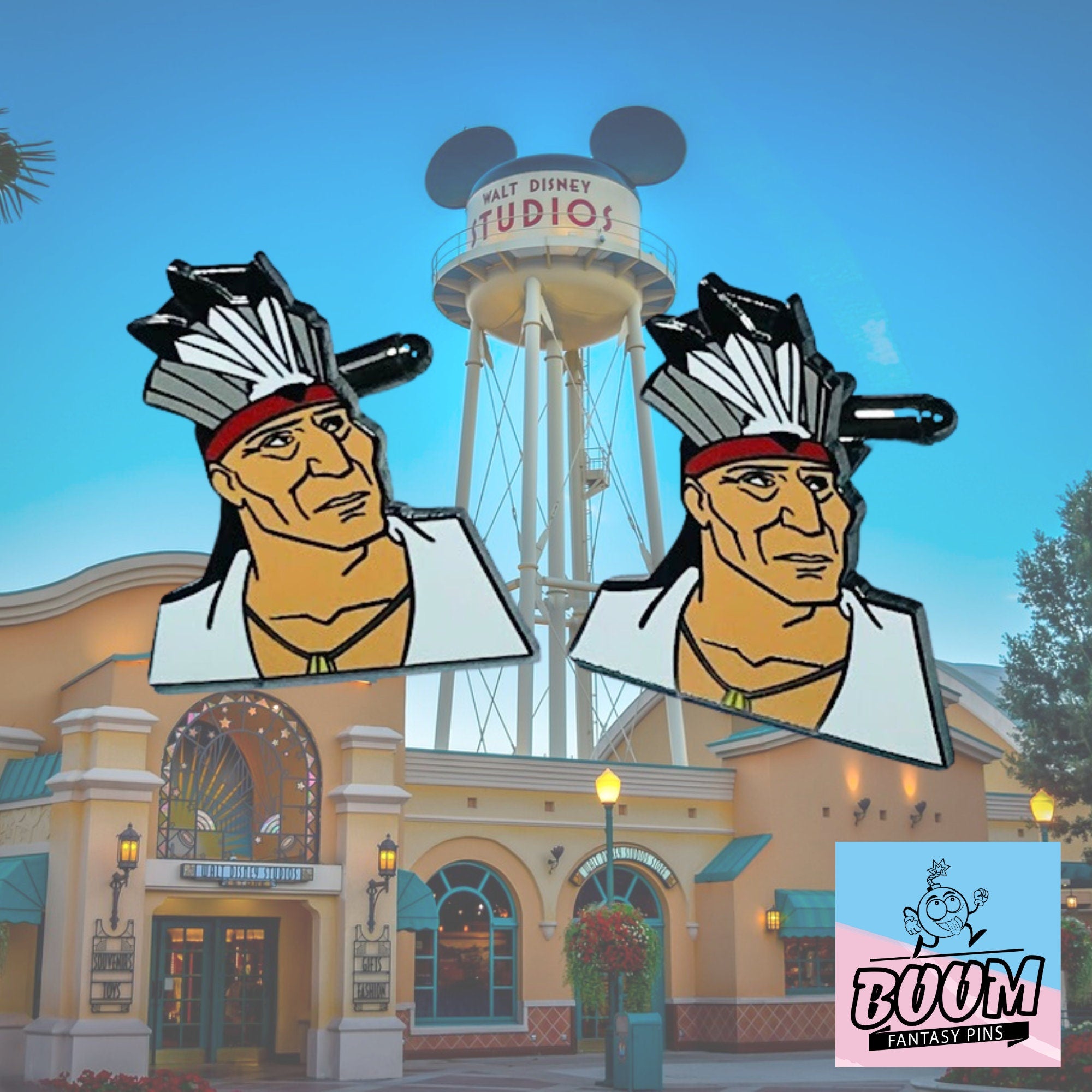 Gemelos – Jefe Powhatan de Pocahontas – Disney Fantasy