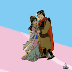 Pin's – Mulan et Li Shang de Mulan – Disney Fantasy