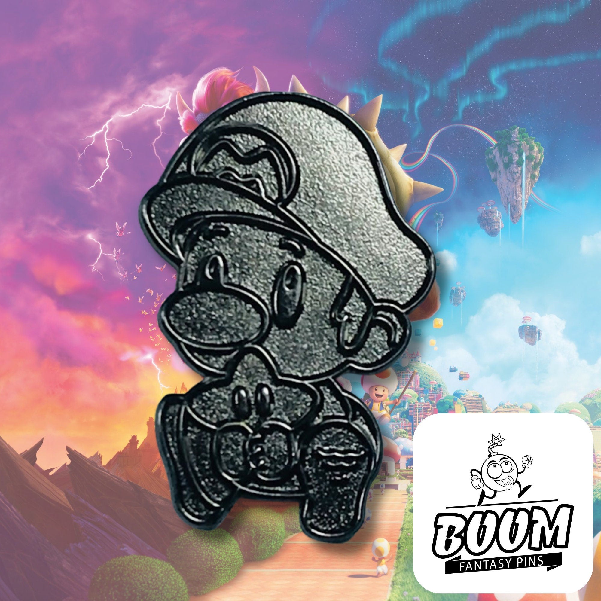 Pin – Mario de Super Mario Bros – Franquicia de Nintendo