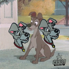 Boutons de manchette – Clochard de La Belle et le Clochard – Disney Fantasy