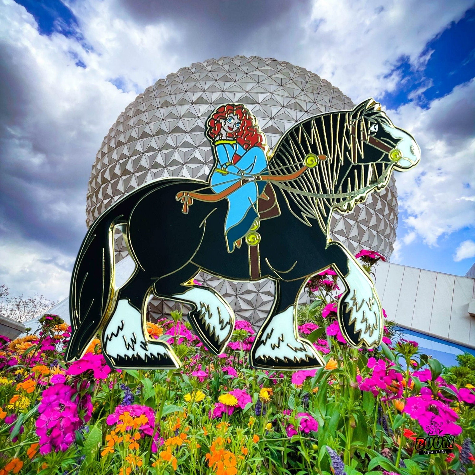 Pin's – Princesse Merida du film Rebelle – Disney Fantasy