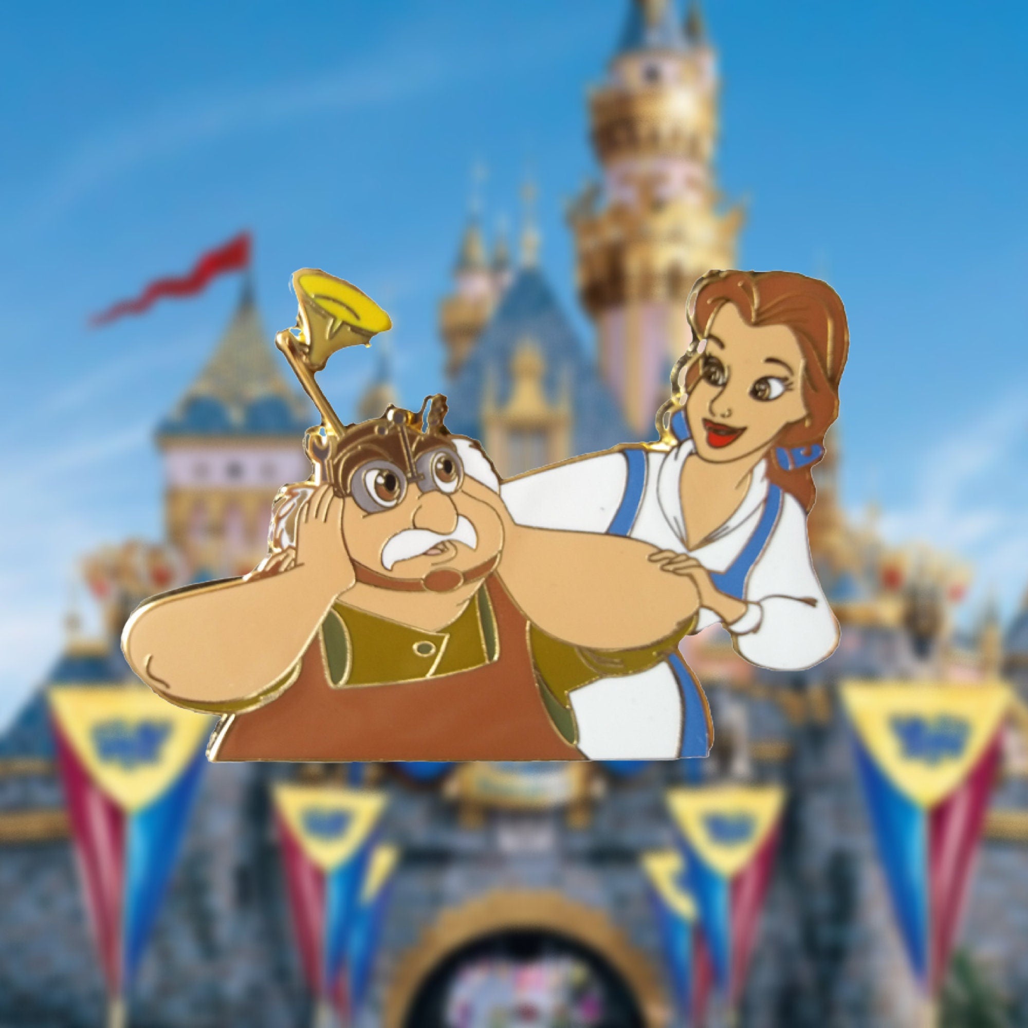 Pin's – Belle et Maurice de La Belle et la Bête – Disney Fantasy