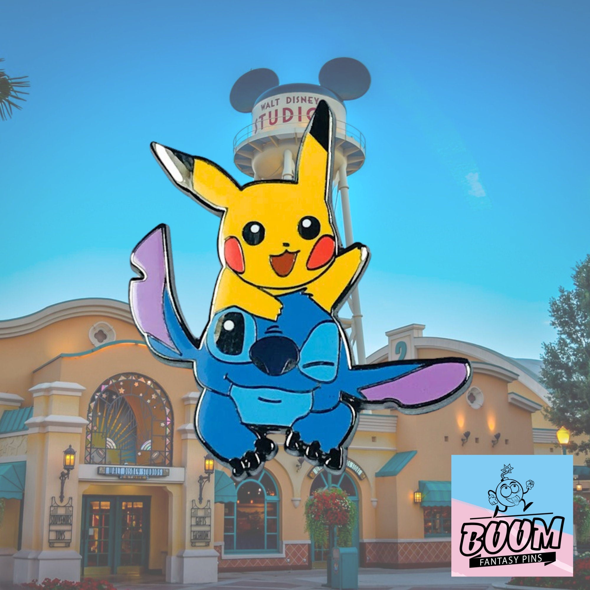 Pin – Experimento de Stitch 626 y Pikachu de Lilo &amp; Stitch – Disney Fantasy