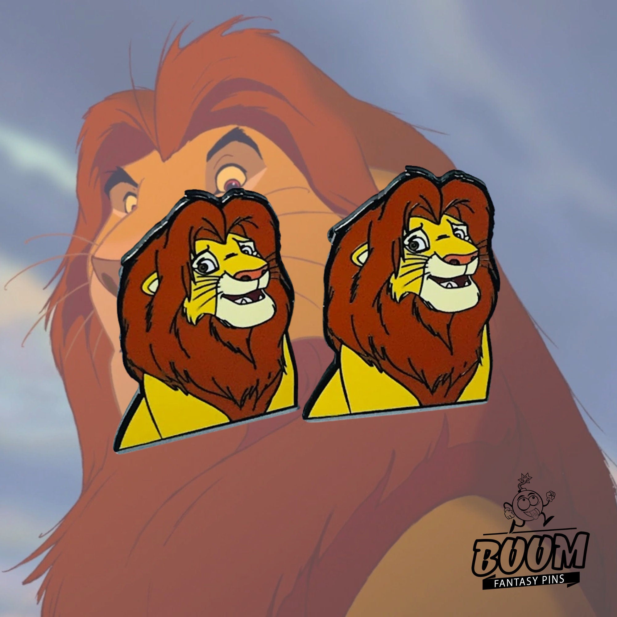 Boutons de manchette – Mufasa du Roi Lion – Disney Fantasy