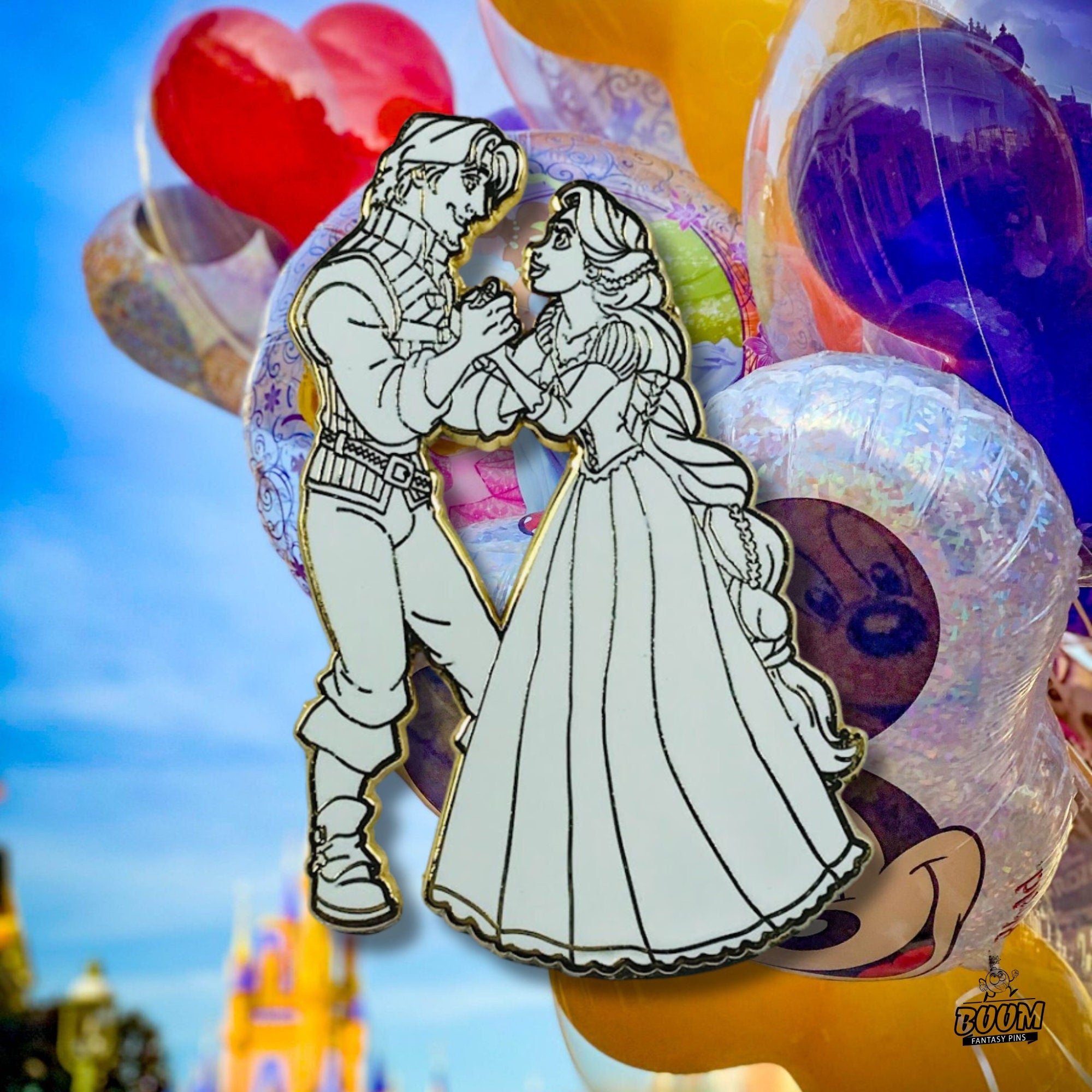 Pin – Rapunzel y Flynn Rider de Enredados – Disney Fantasy