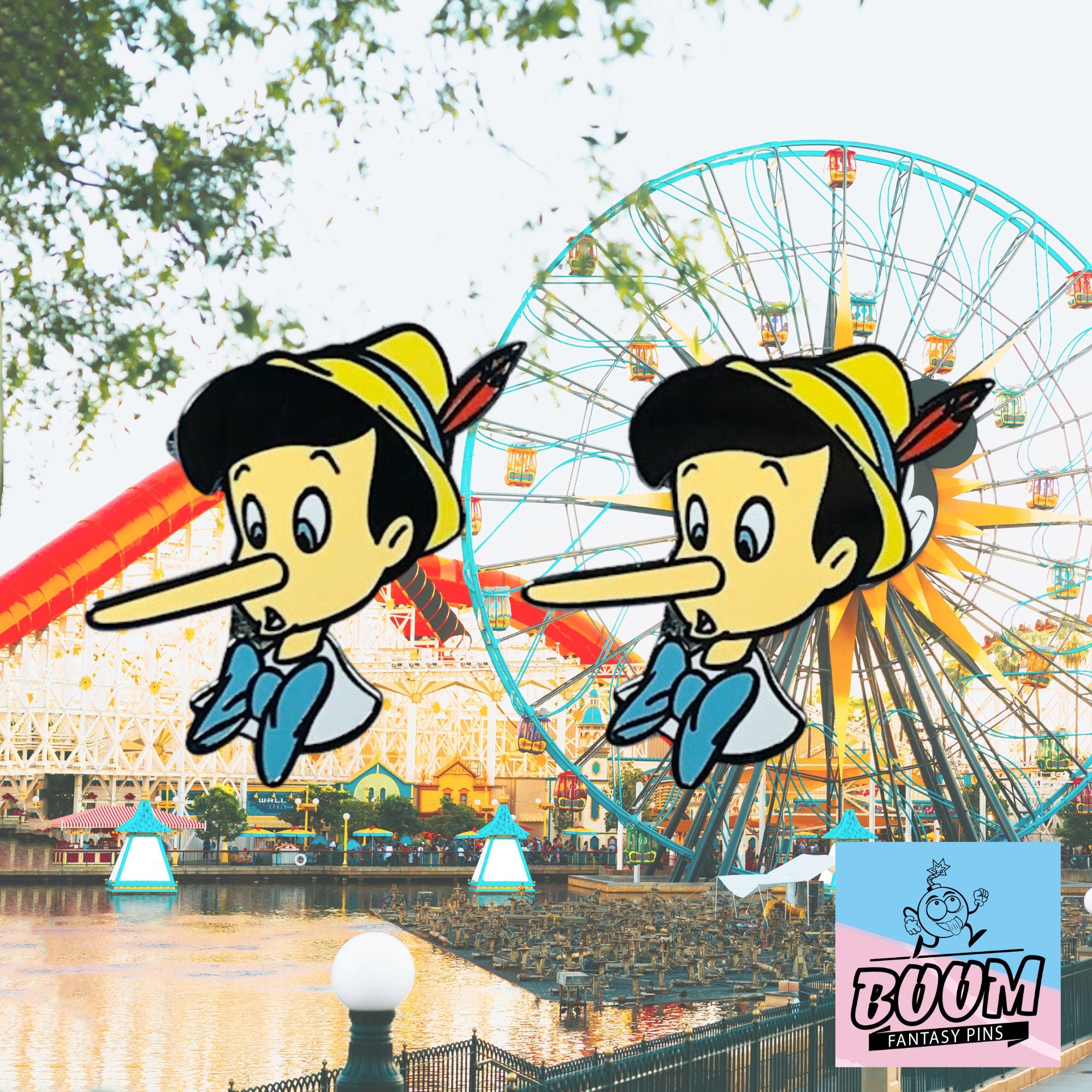 Boutons de manchette – Pinocchio du film Pinocchio – Disney Fantasy