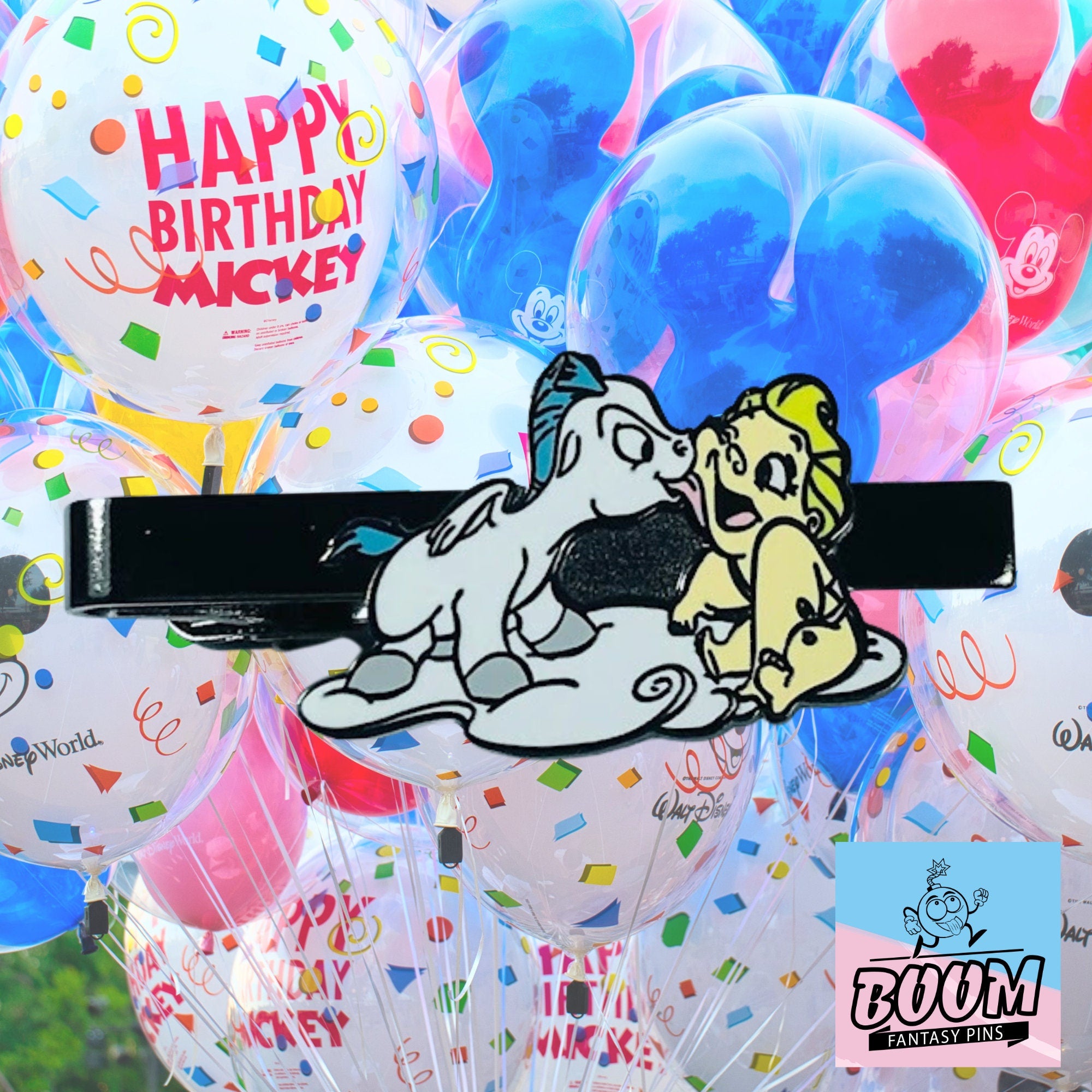 Pince à cravate – Pégase et Zeus enfant d'Hercule – Disney Fantasy