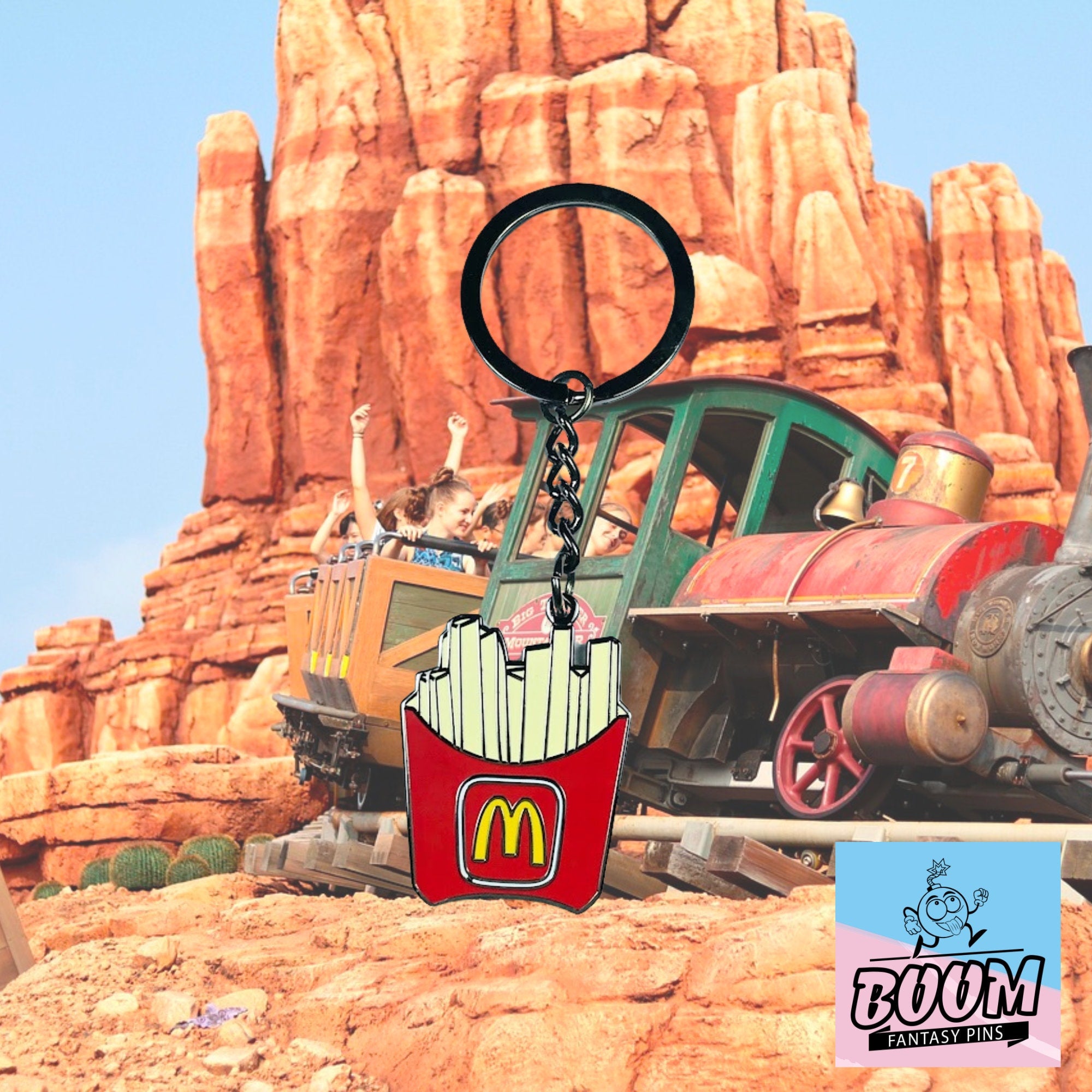 Llavero – Papas Fritas de Snack Clásico – Disney Fantasy