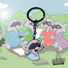 Porte-clés – Raton laveur bleu de Robin des Bois – Disney Fantasy