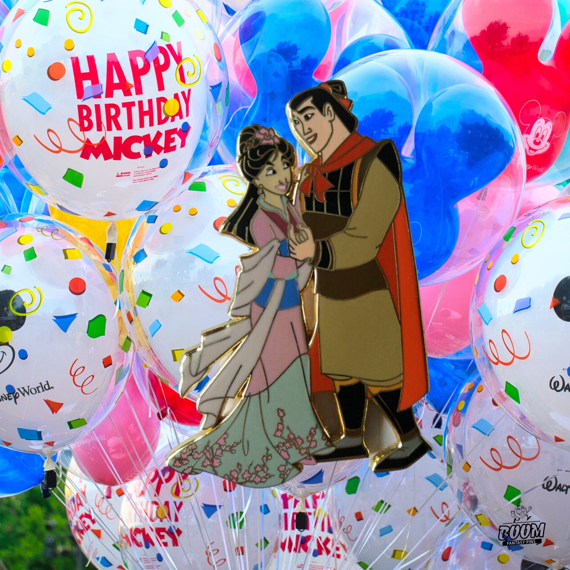 Pin's – Mulan et Li Shang de Mulan – Disney Fantasy