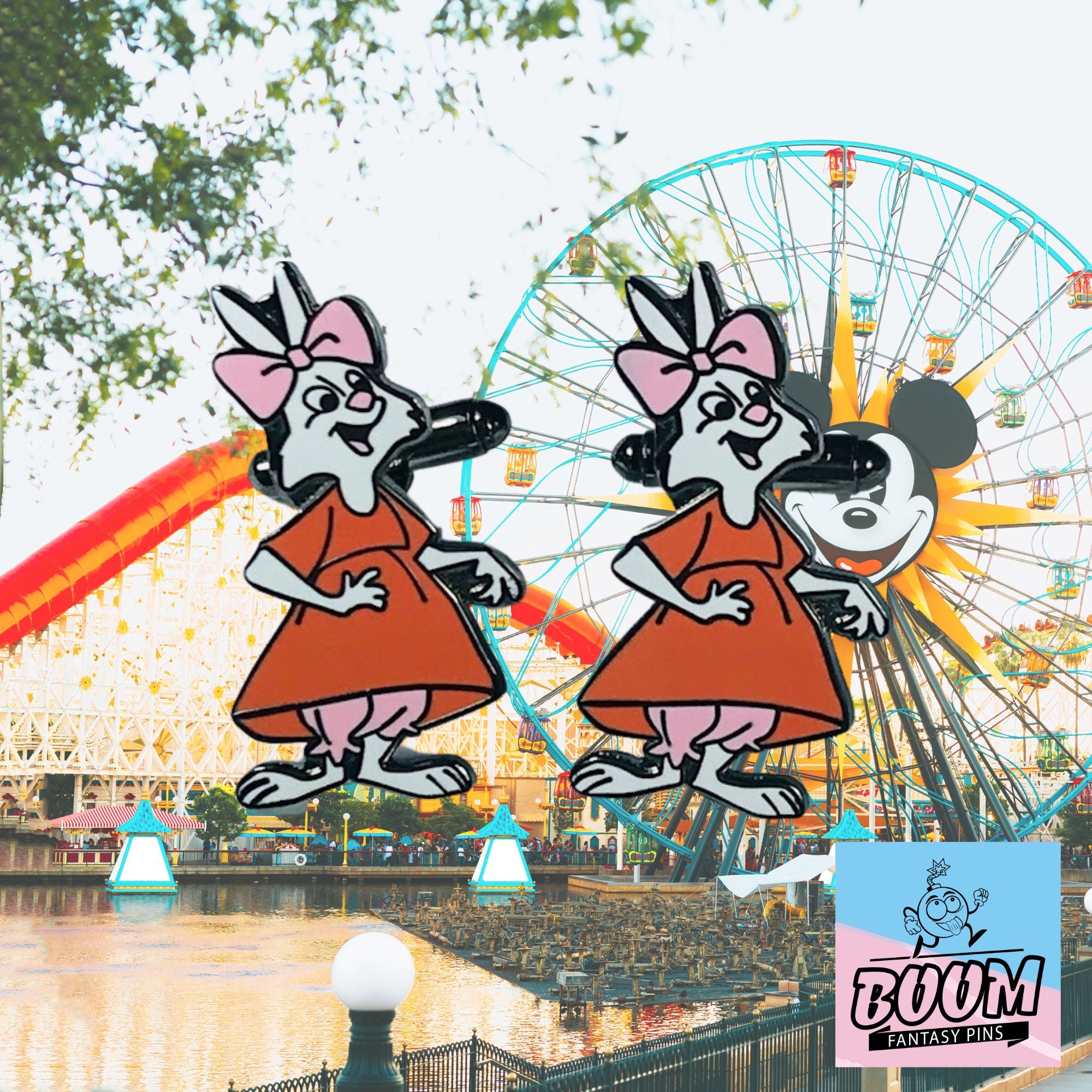 Cufflinks – Sis Bunny from Robin Hood – Disney Fantasy