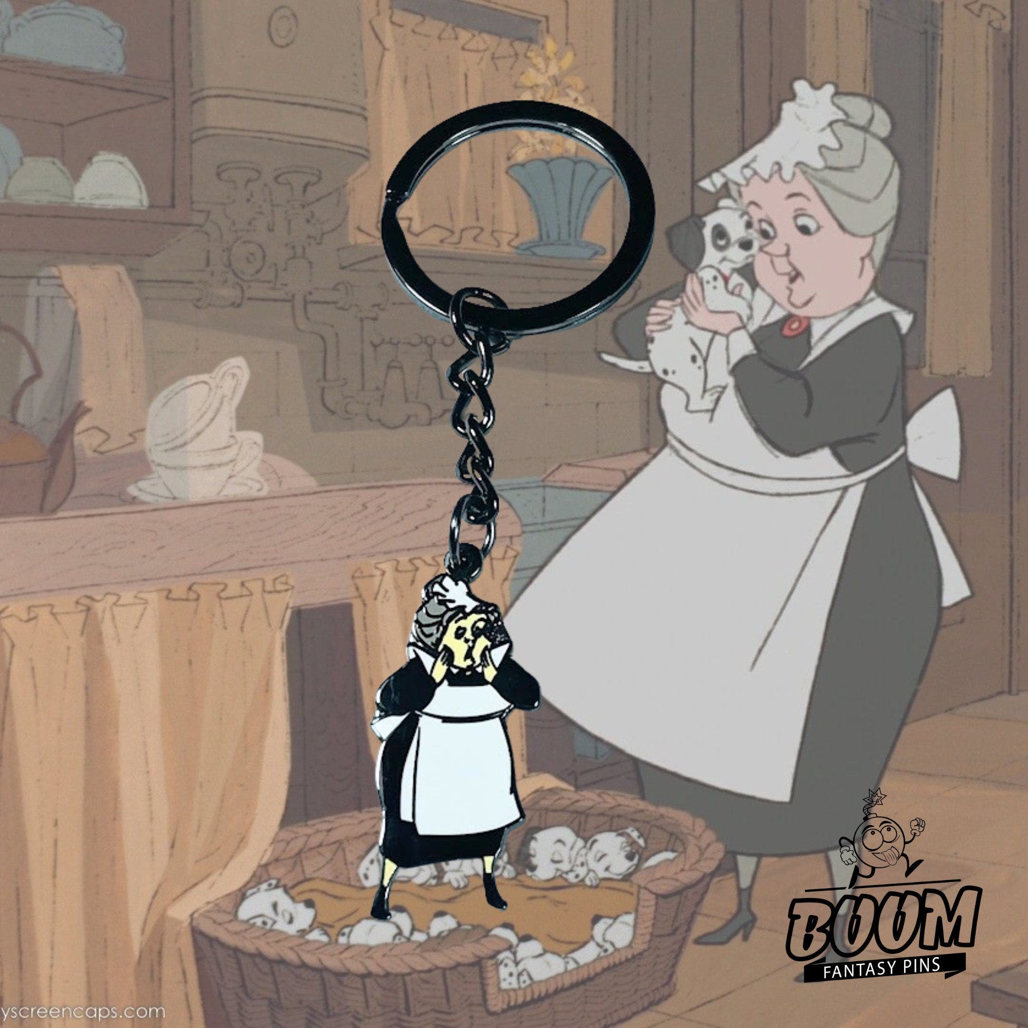 Porte-clés – Nounou des 101 Dalmatiens – Disney Fantasy