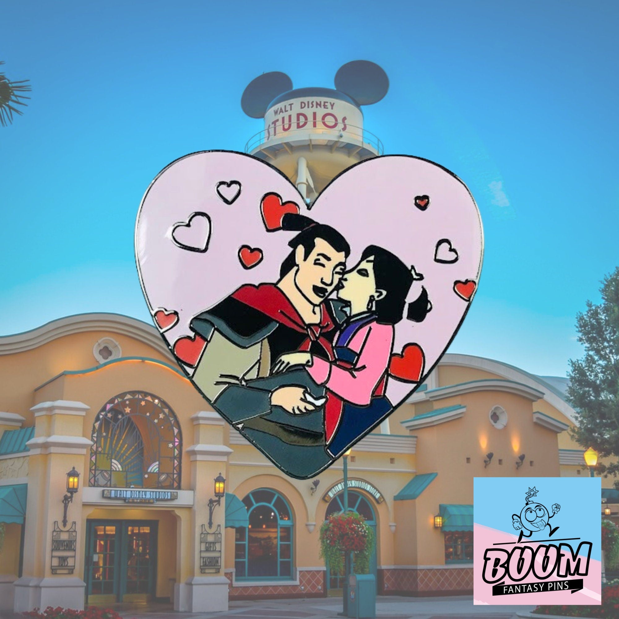 Pin's – Mulan et Li Shang de Mulan – Disney Fantasy