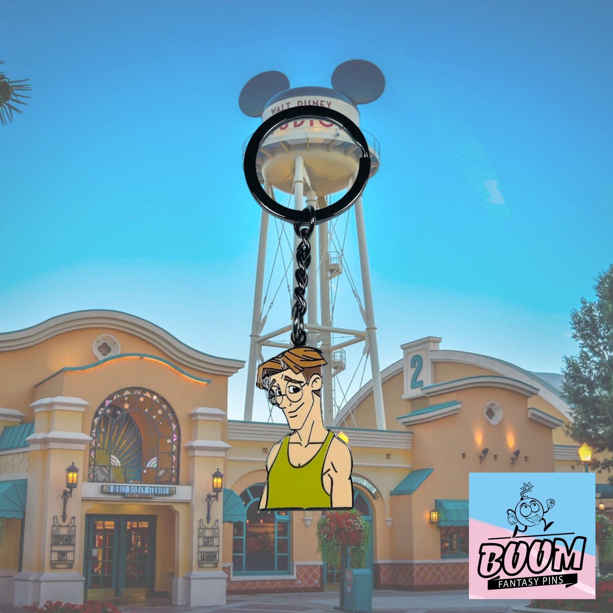 Llavero – Milo James Thatch de Atlantis: El Imperio Perdido – Disney Fantasy