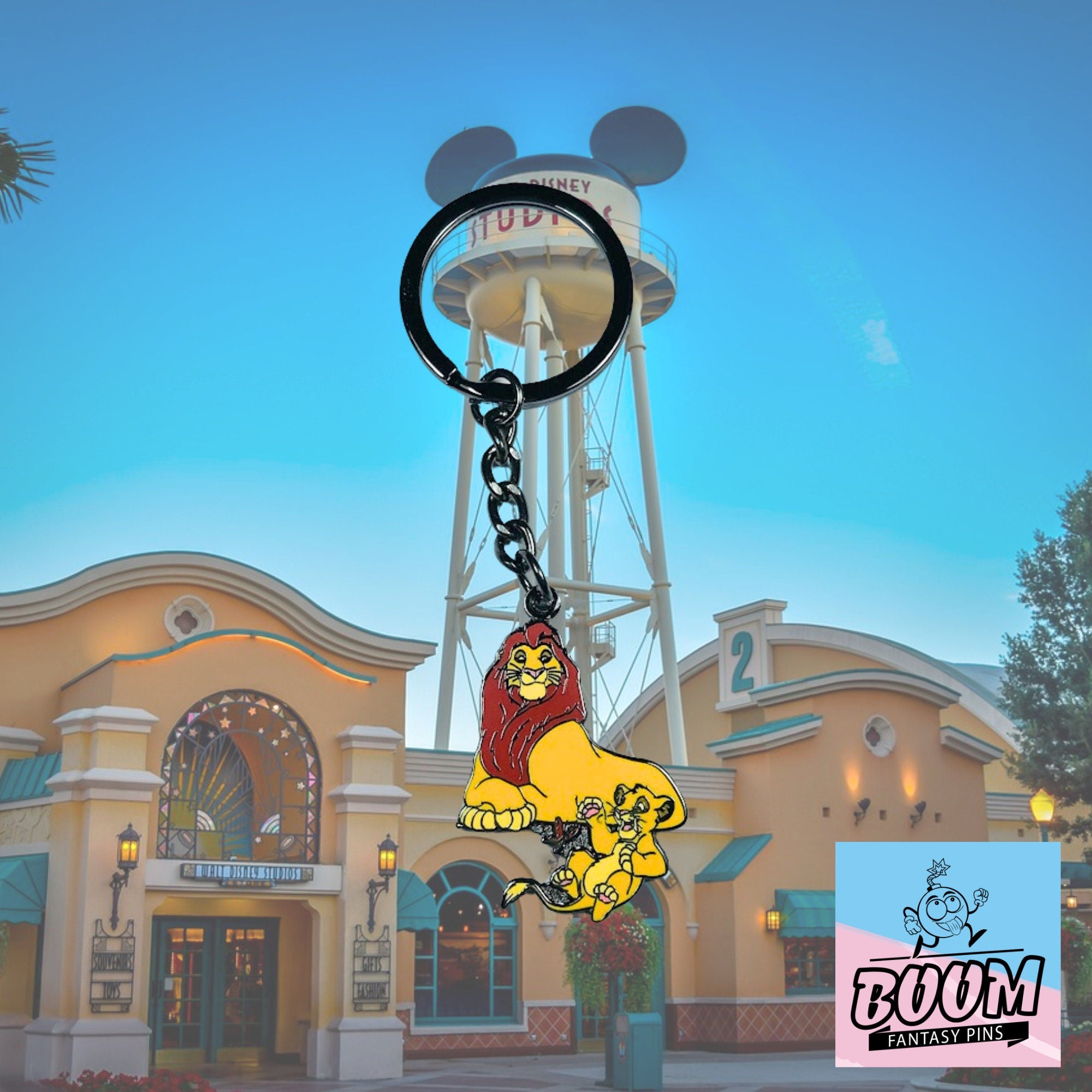 Porte-clés – Simba du Roi Lion – Disney Fantasy