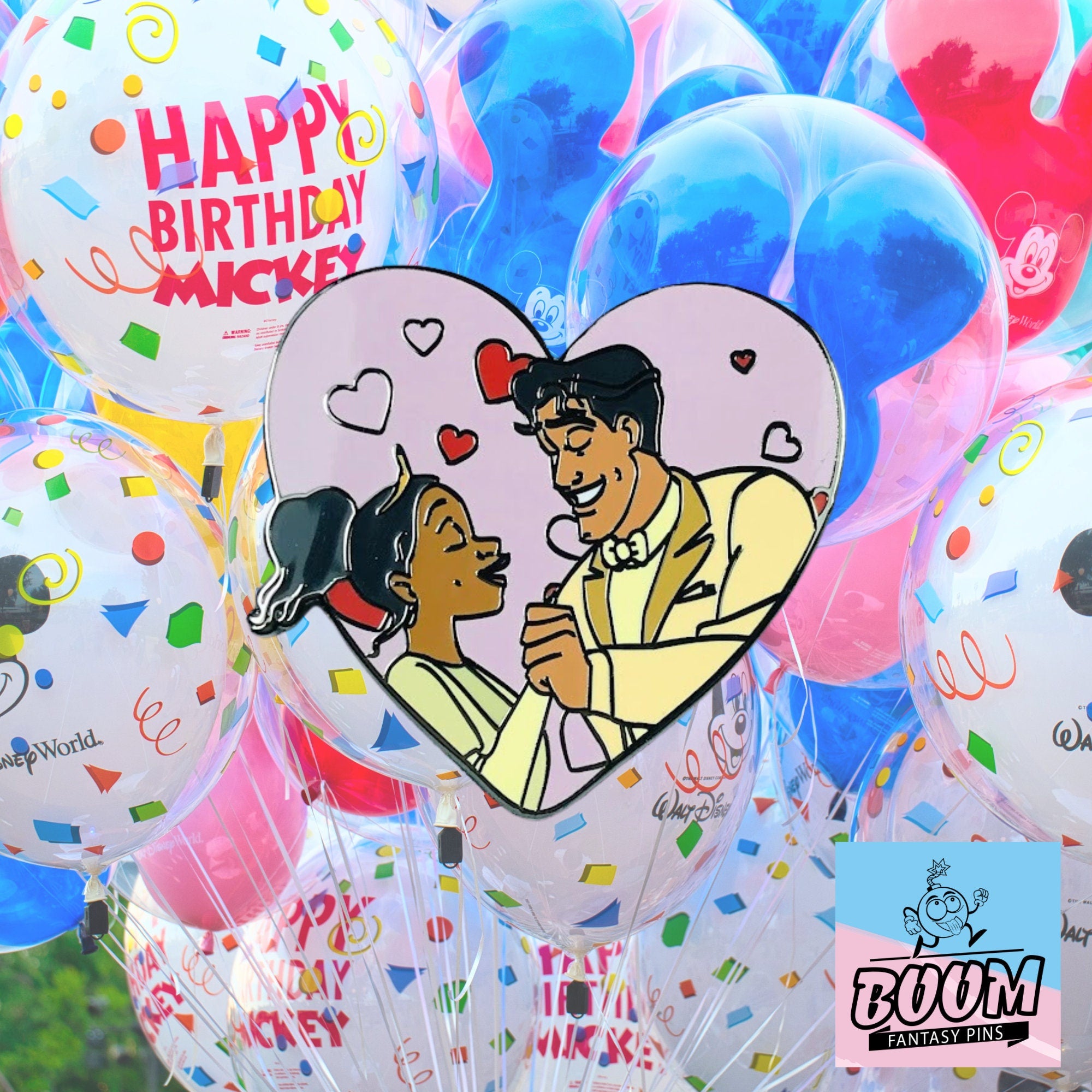 Pin – Tiana y el Príncipe Naveen de La Princesa y el Sapo – Disney Fantasy