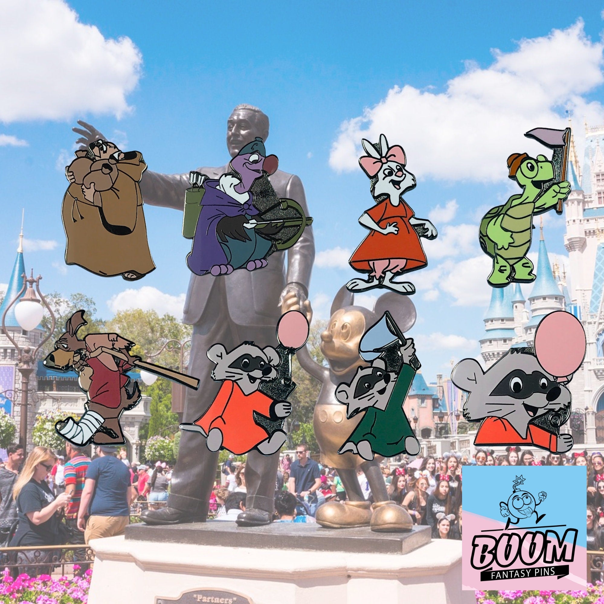 Pin's – Robin des Bois du film Robin des Bois – Disney Fantasy