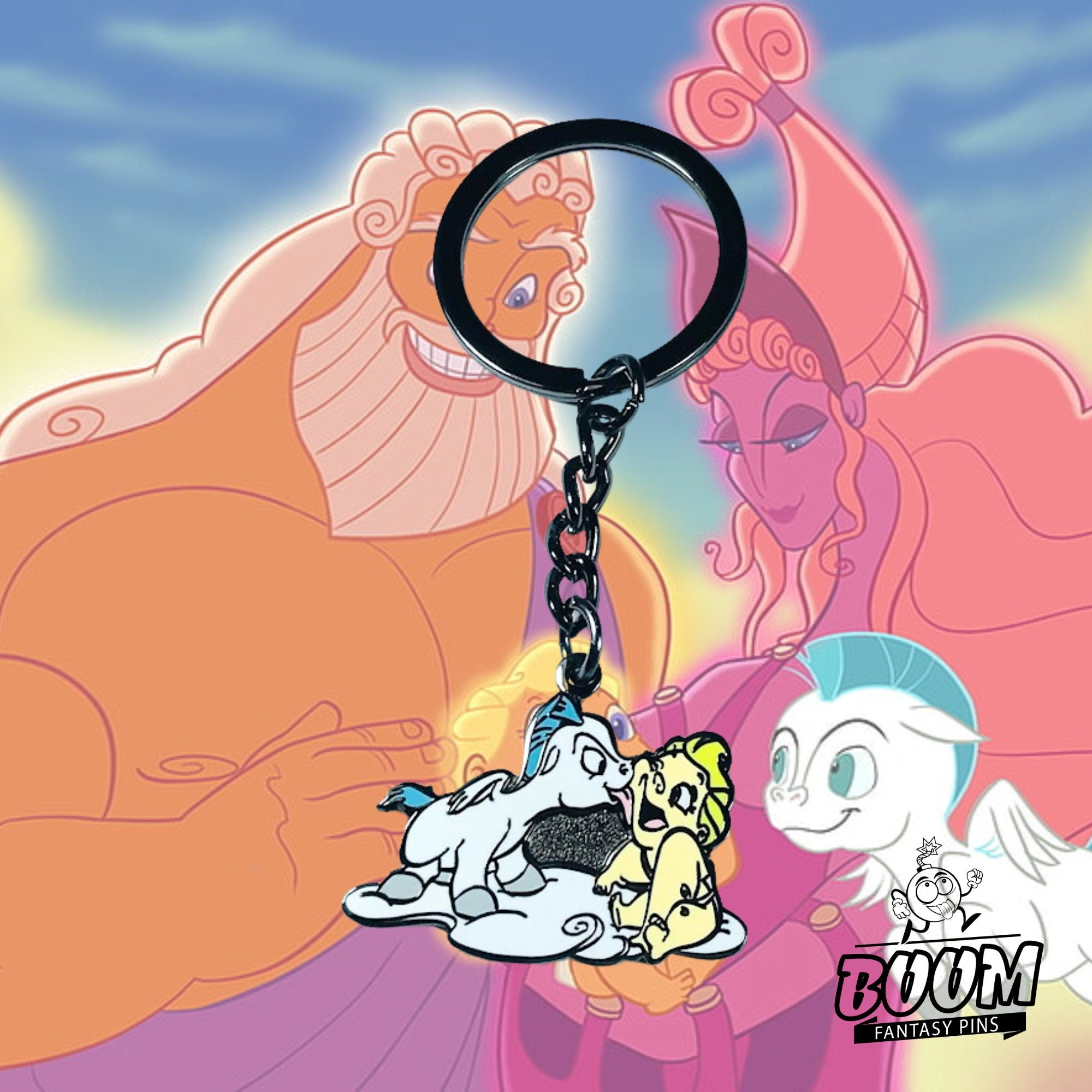 Llavero – Hércules y Pegaso de Hércules Disney Fantasy