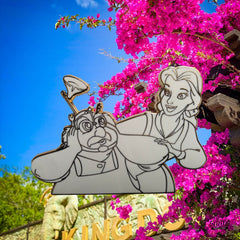 Pin – Bella y Mauricio de La Bella y la Bestia – Disney Fantasy