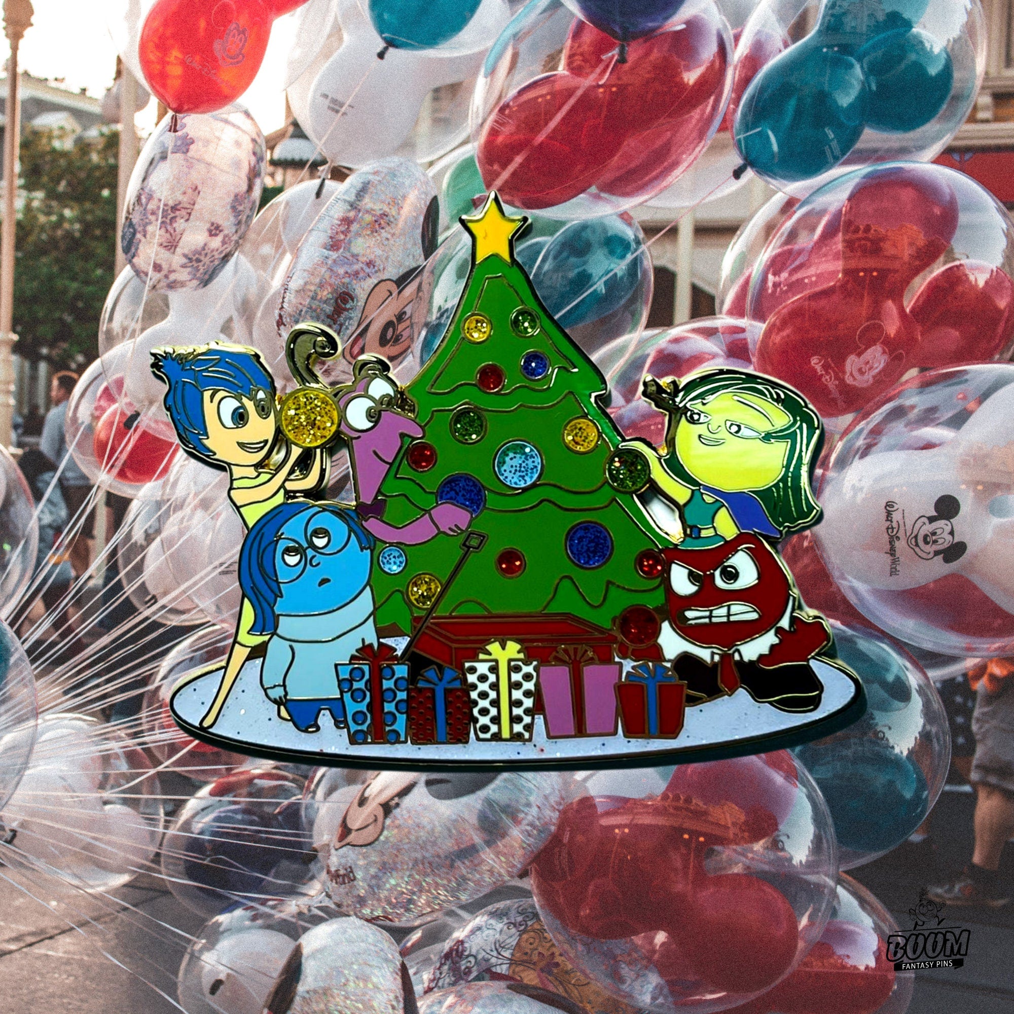 Pin – Alegría, Tristeza, Miedo, Asco e Ira desde adentro hacia afuera – Fantasía Disney