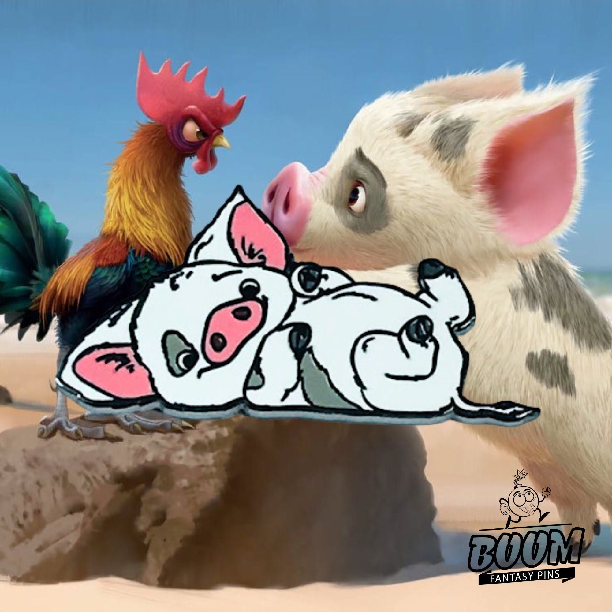 Pin – Pua from Moana – Disney Fantasy