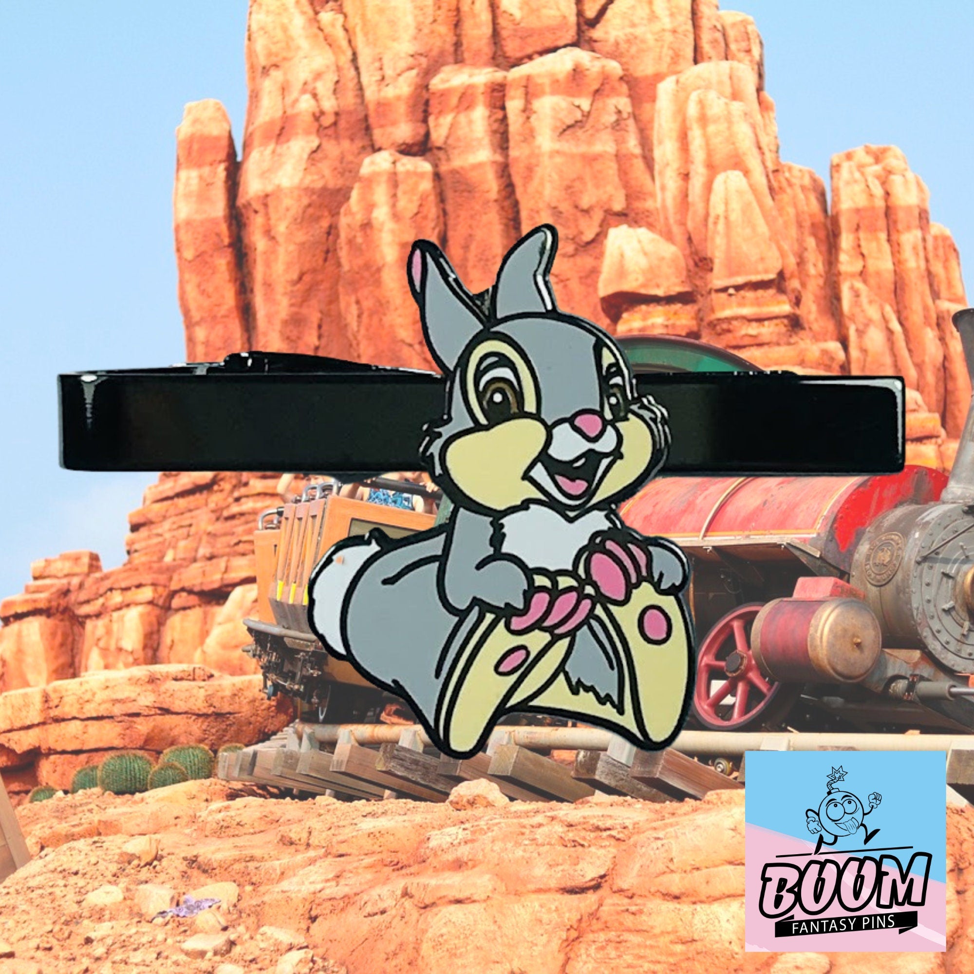 Pinza de corbata – Tambor de Bambi – Disney Fantasy