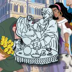 Pin – Esmeralda y el Capitán Febo de El Jorobado de Notre Dame – Disney Fantasy