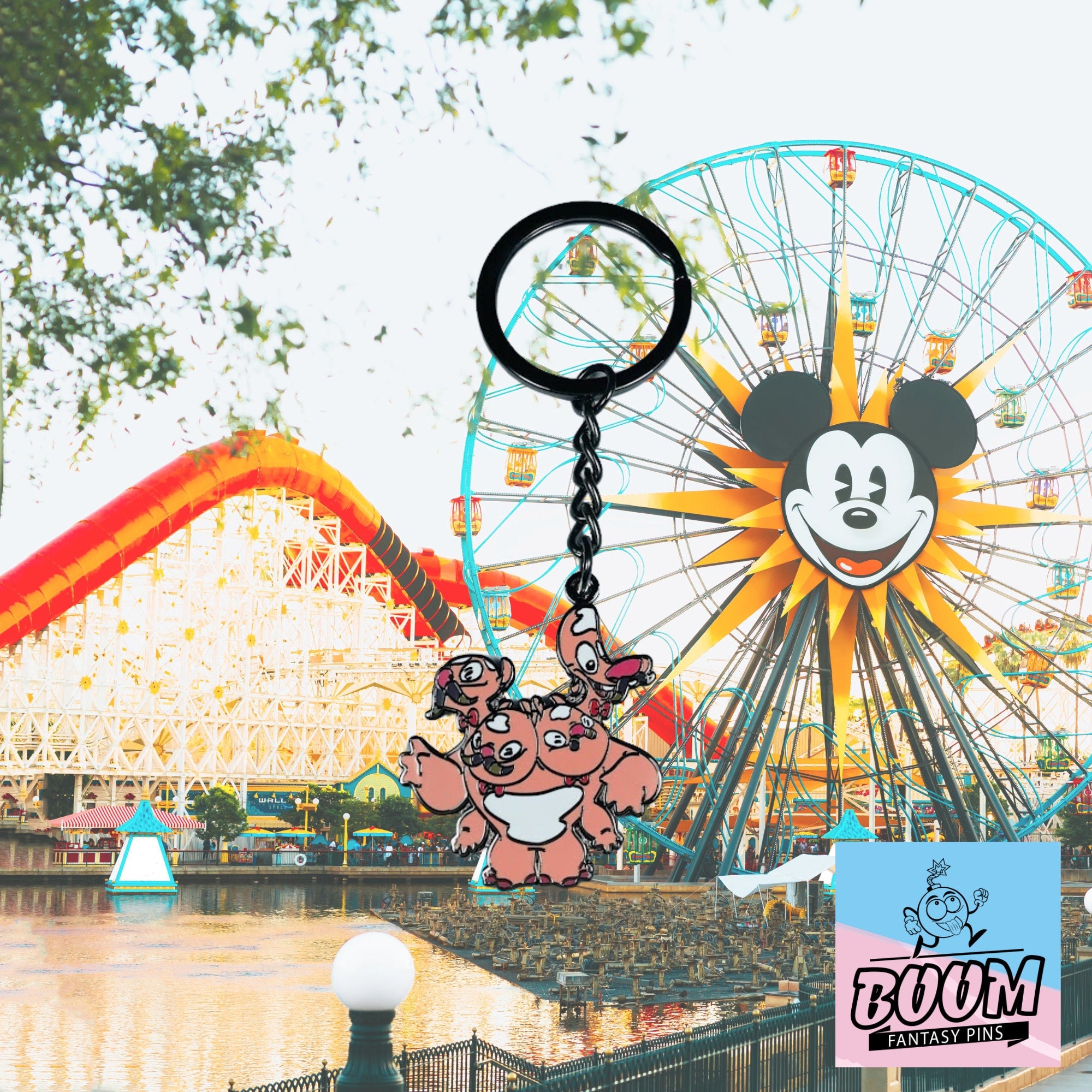 Llavero – Experimento de Frente 044 de Lilo y Stitch – Disney Fantasy