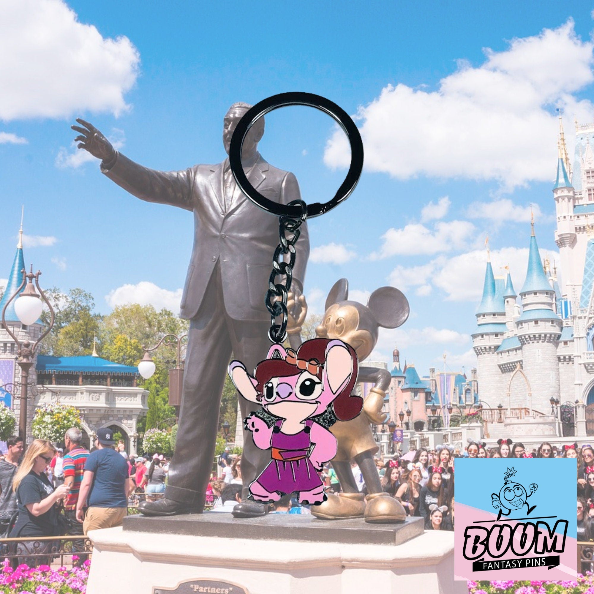 Llavero – Experimento Ángel 624 de Lilo y Stitch – Disney Fantasy