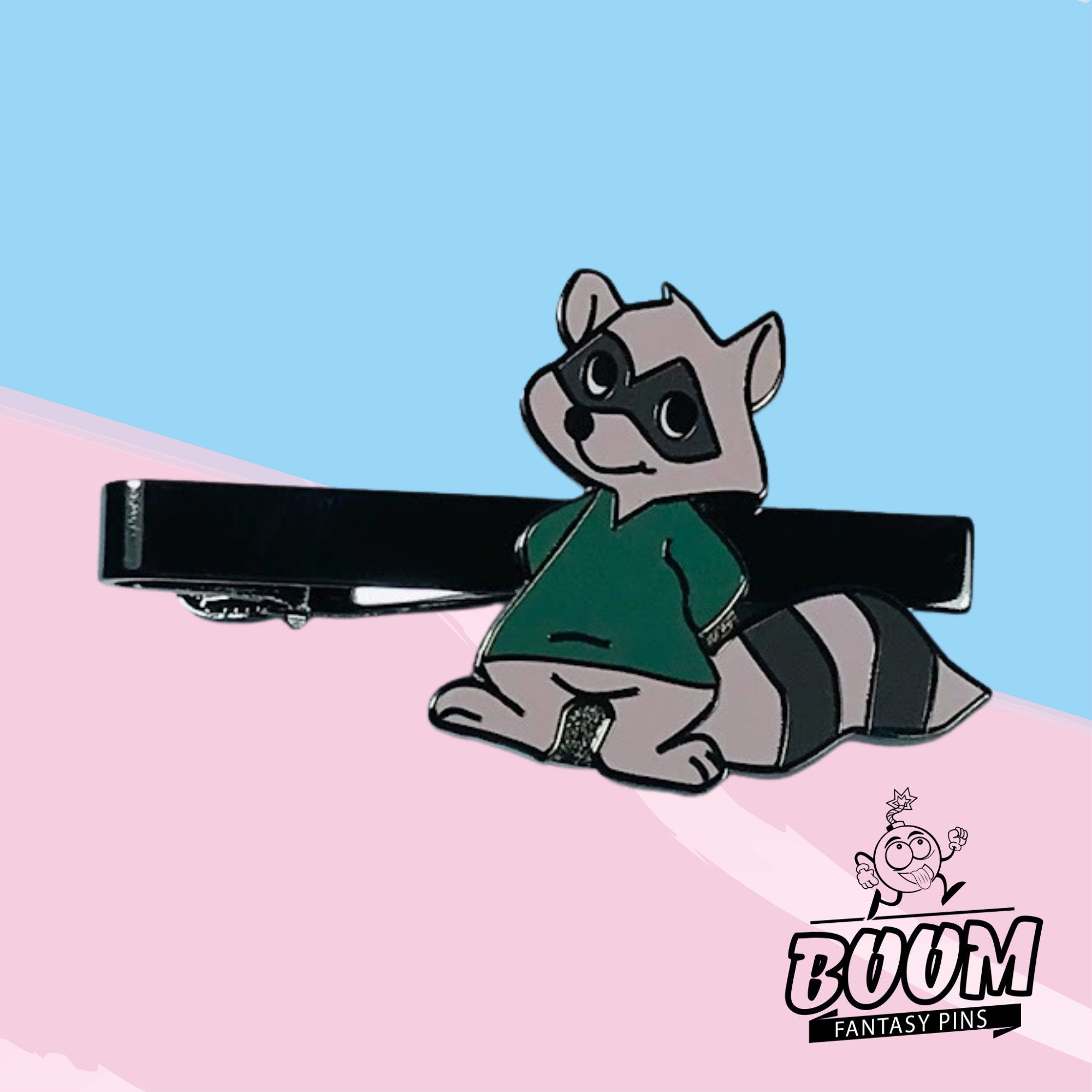 Pince à cravate – Raton laveur vert de Robin des Bois – Disney Fantasy