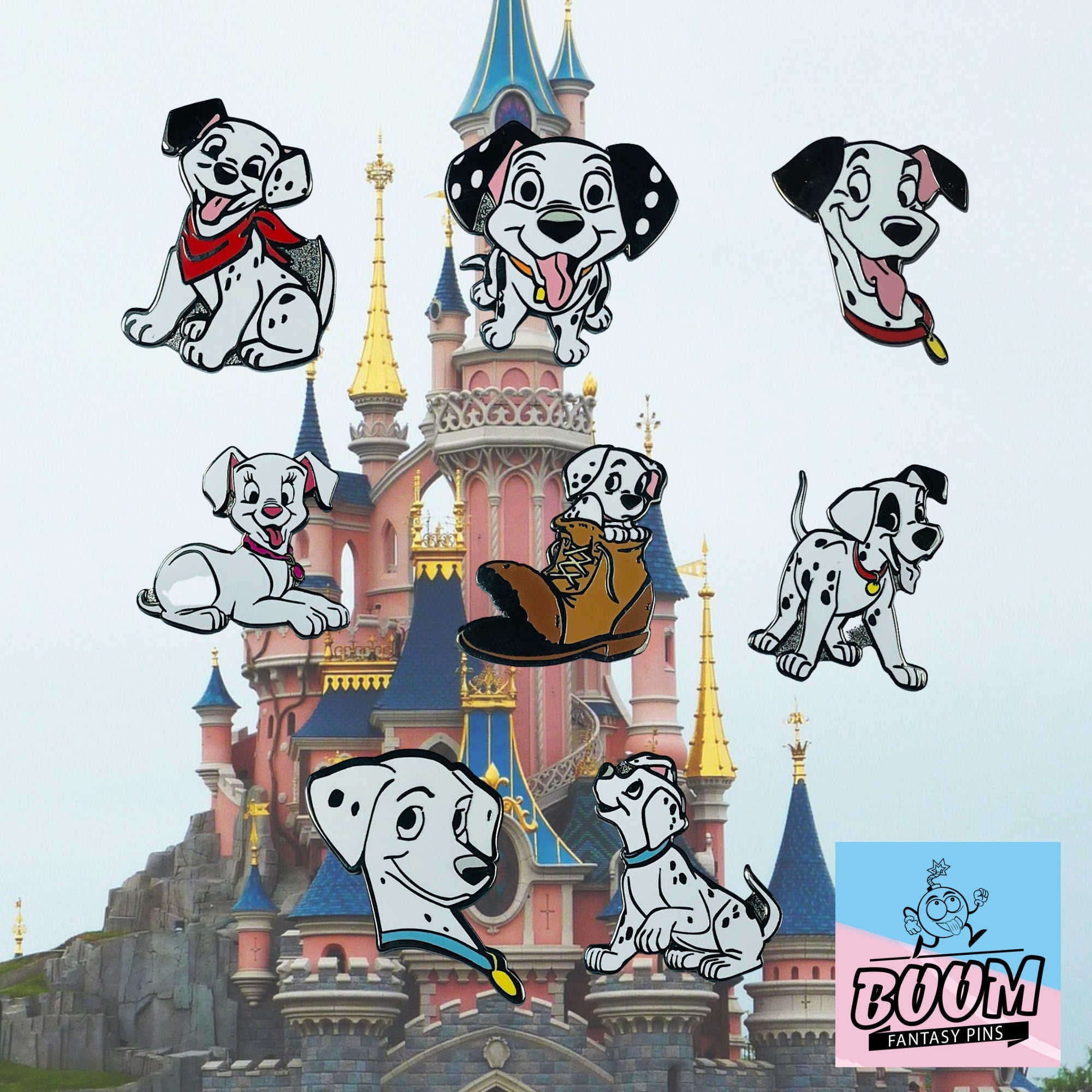 Pin's – Pongo des 101 Dalmatiens – Disney Fantasy
