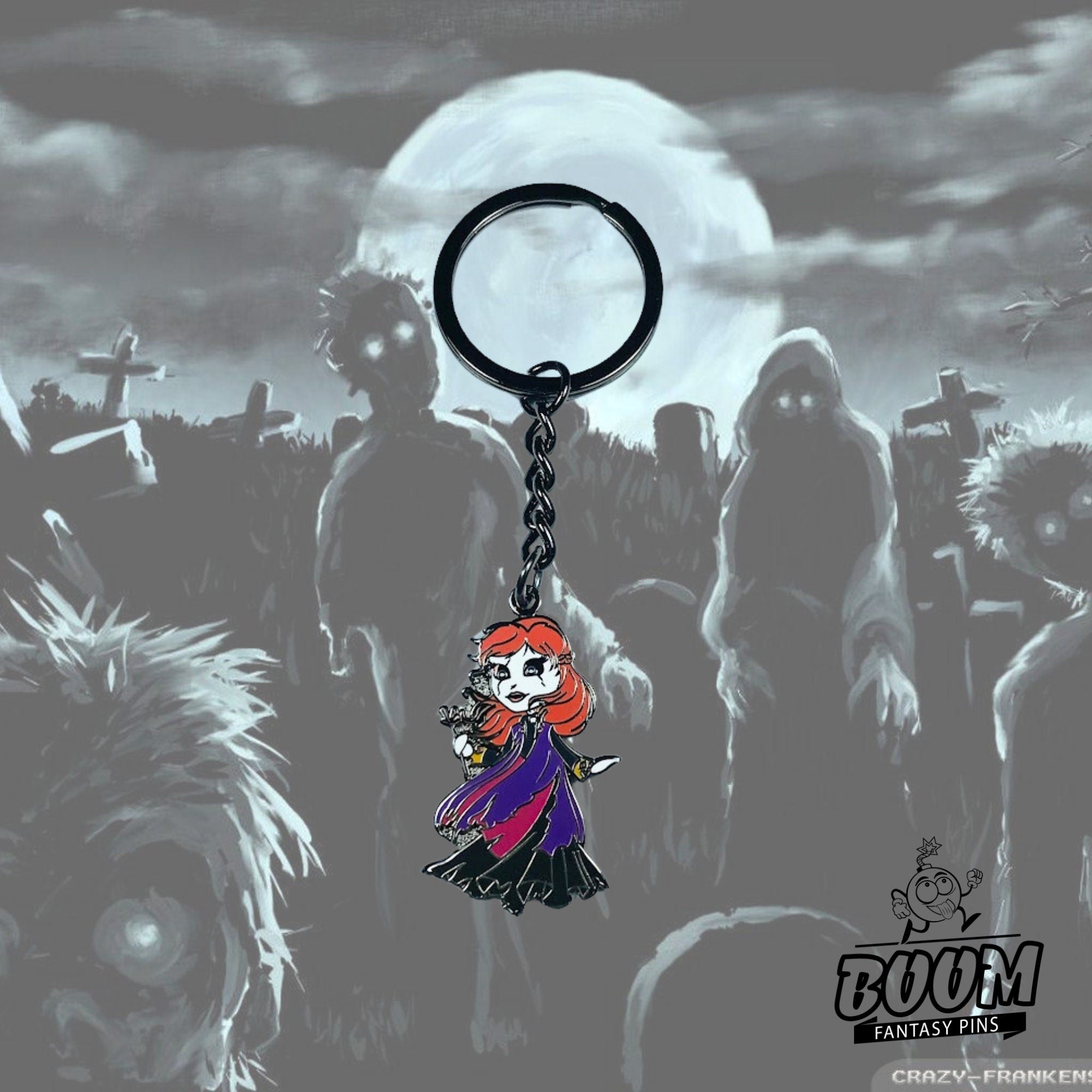 Llavero – Anna como Zombie de Frozen – Disney Fantasy