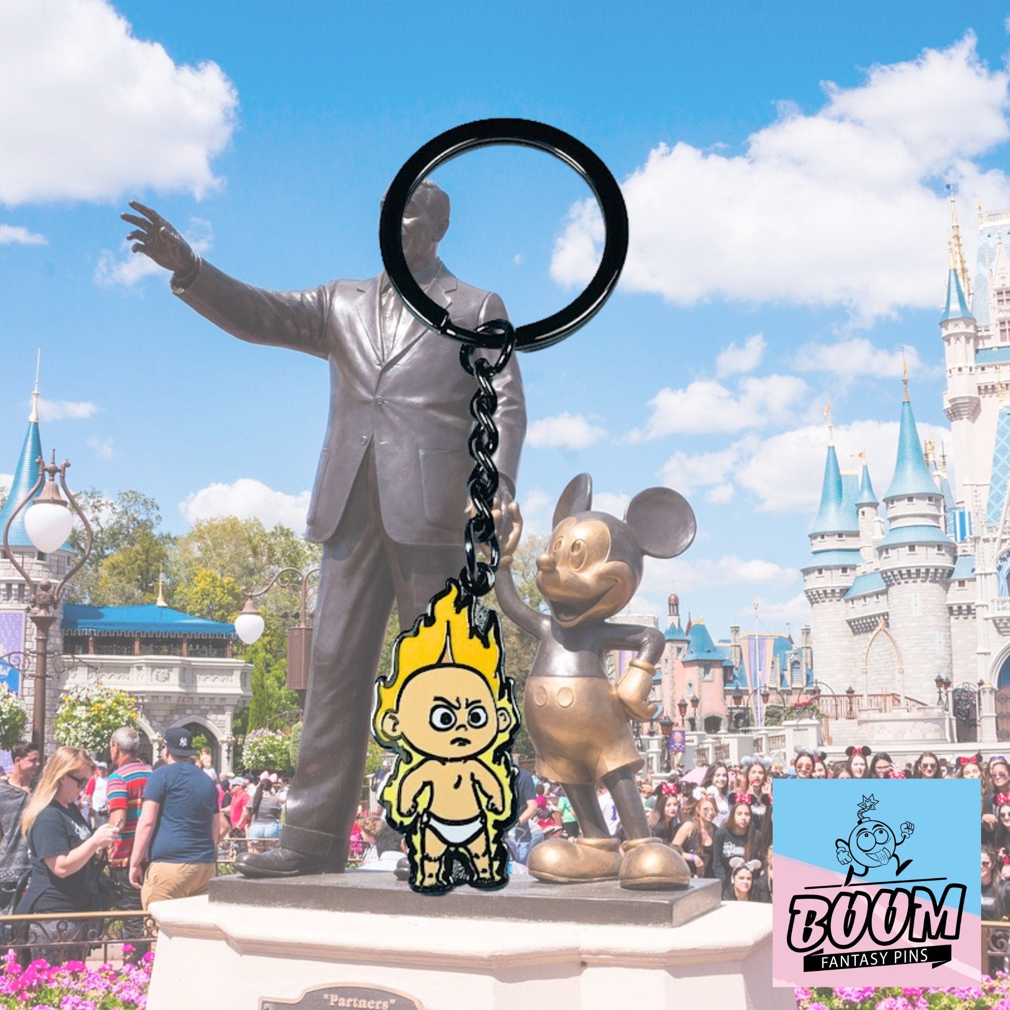 Porte-clés – Jack-Jack Parr des Indestructibles – Disney Fantasy