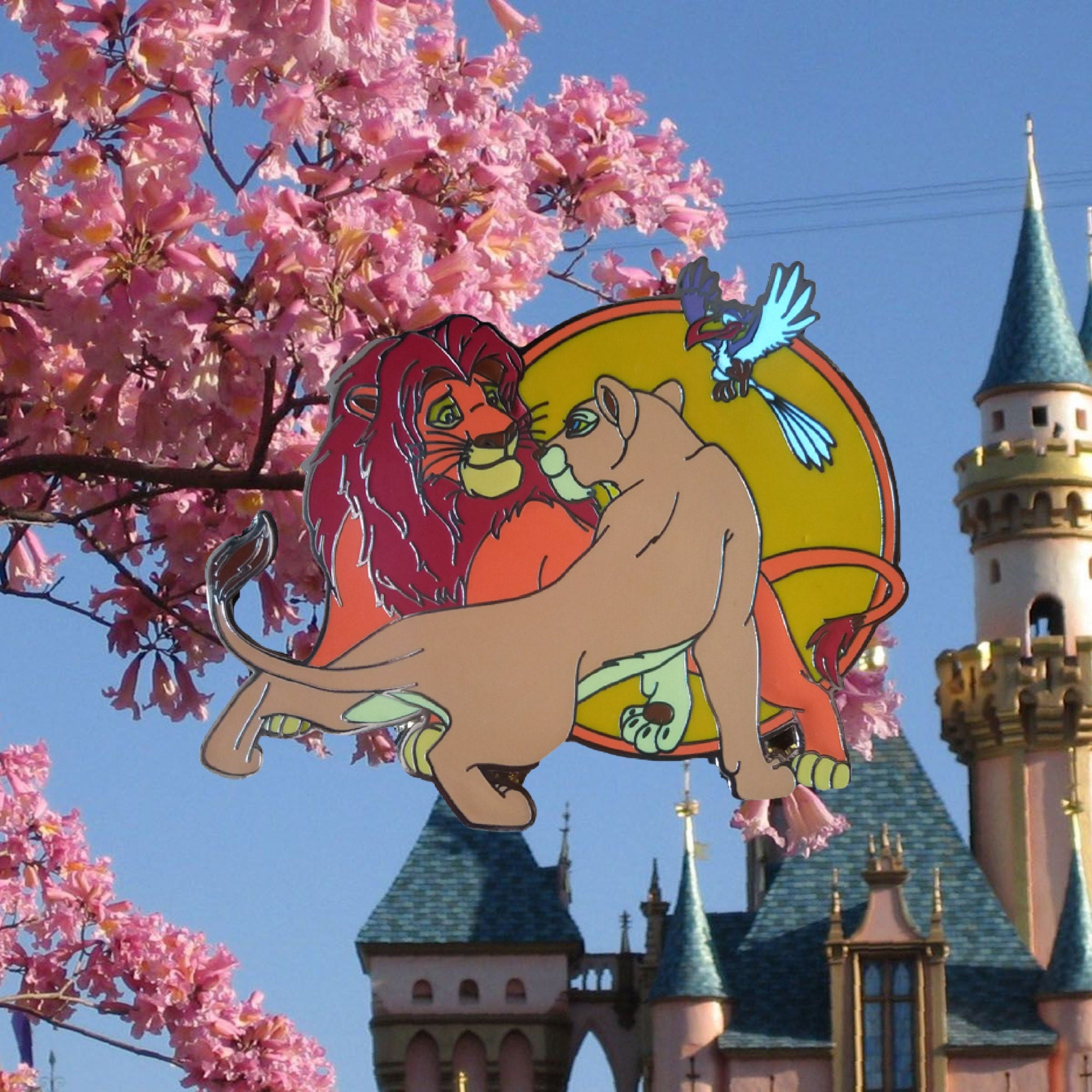 Pin's – Simba, Nala et Zazu du Roi Lion – Disney Fantasy