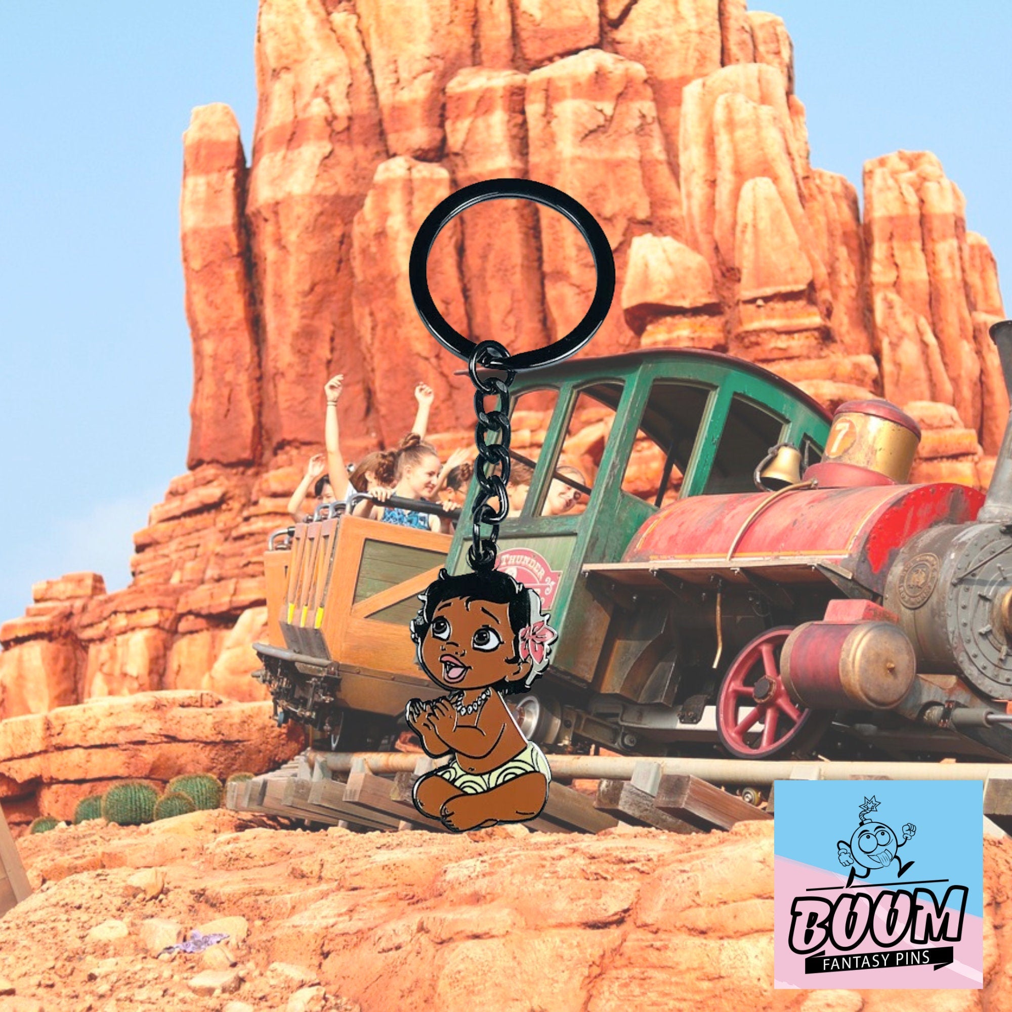 Porte-clés – Bébé Moana du film Vaiana – Disney Fantasy