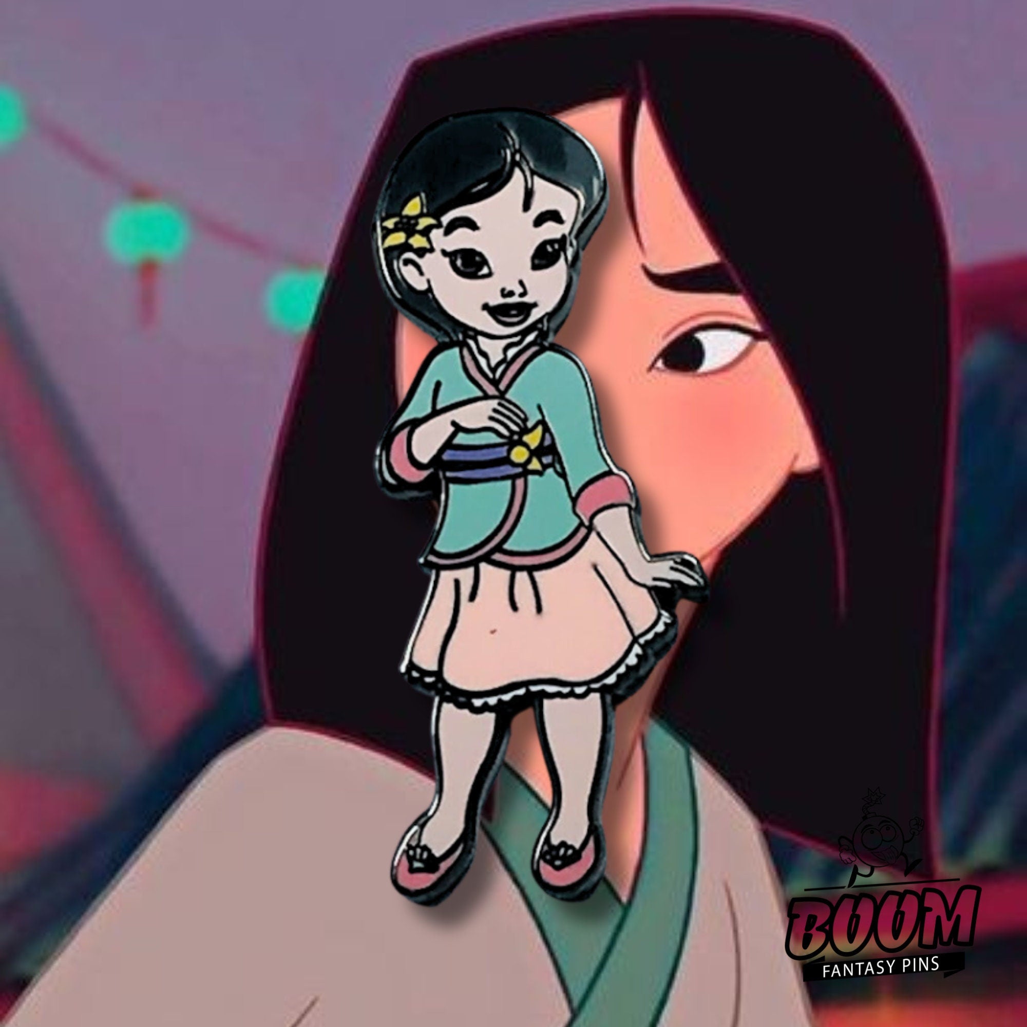 Pin – Mulan como niña de Mulan – Disney Fantasy