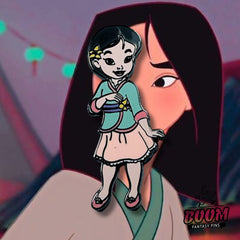 Pin – Mulan como niña de Mulan – Disney Fantasy