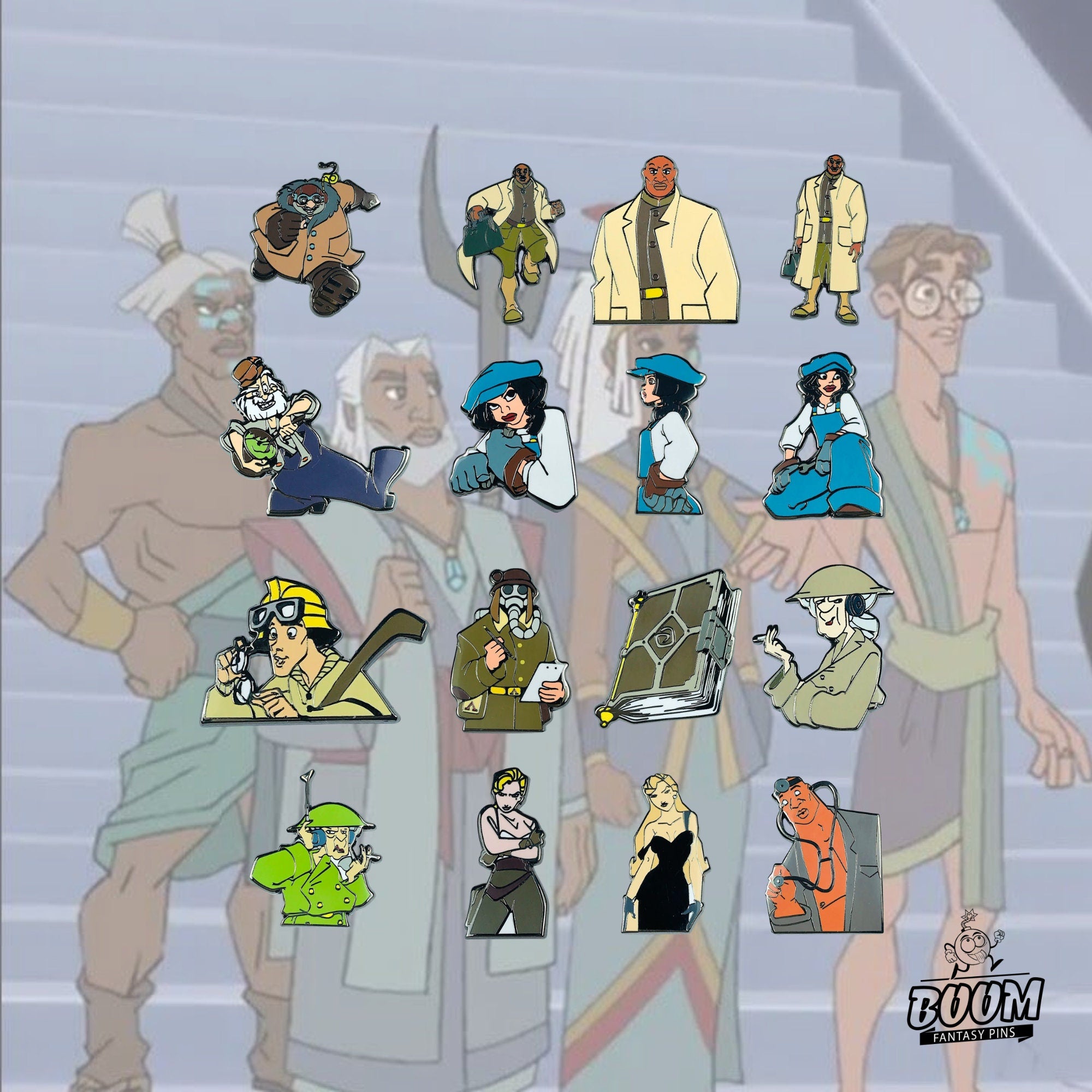 Pin – Milo Thatch from Atlantis The Lost Empire – Disney Fantasy