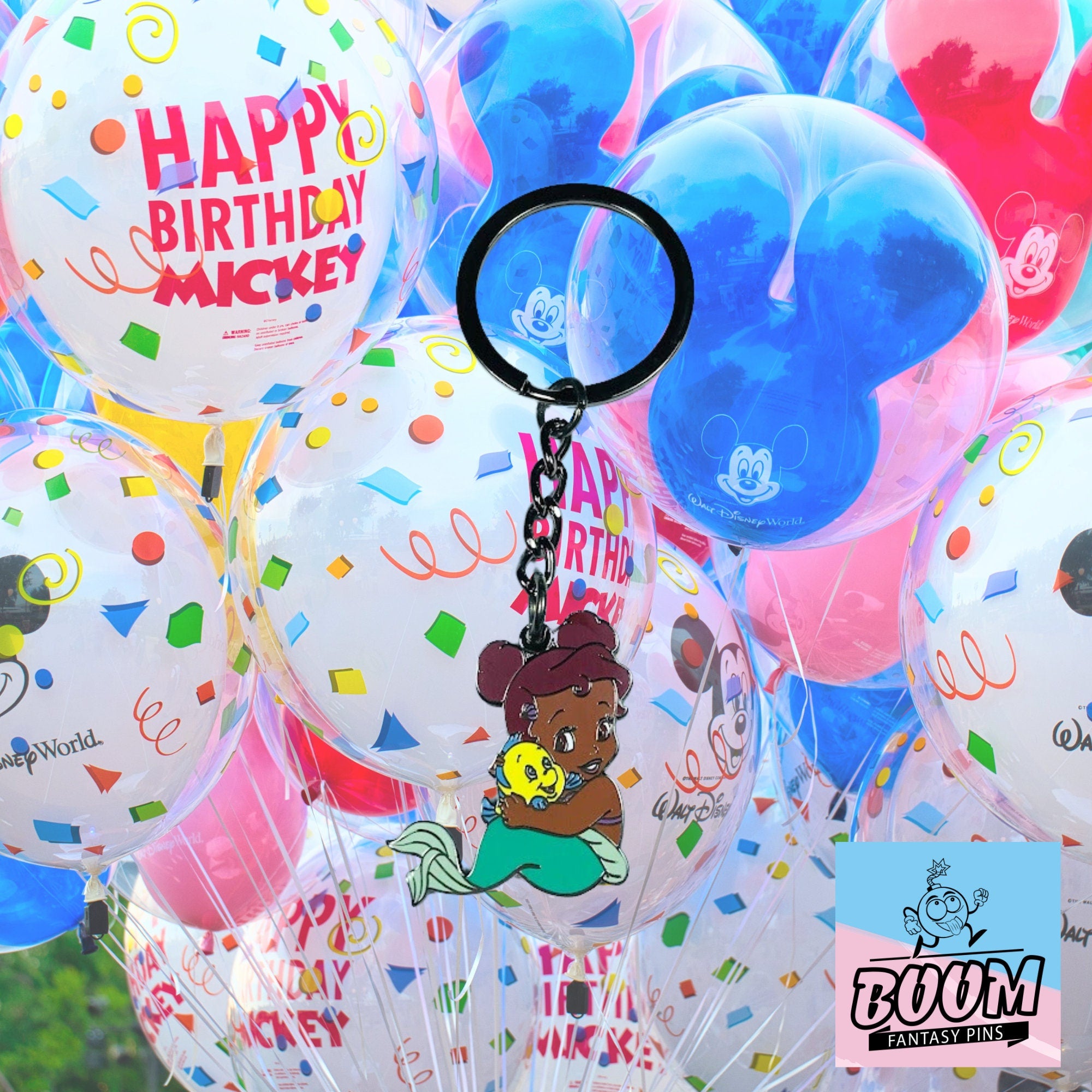 Llavero – Bebé Ariel de La Sirenita – Disney Fantasy