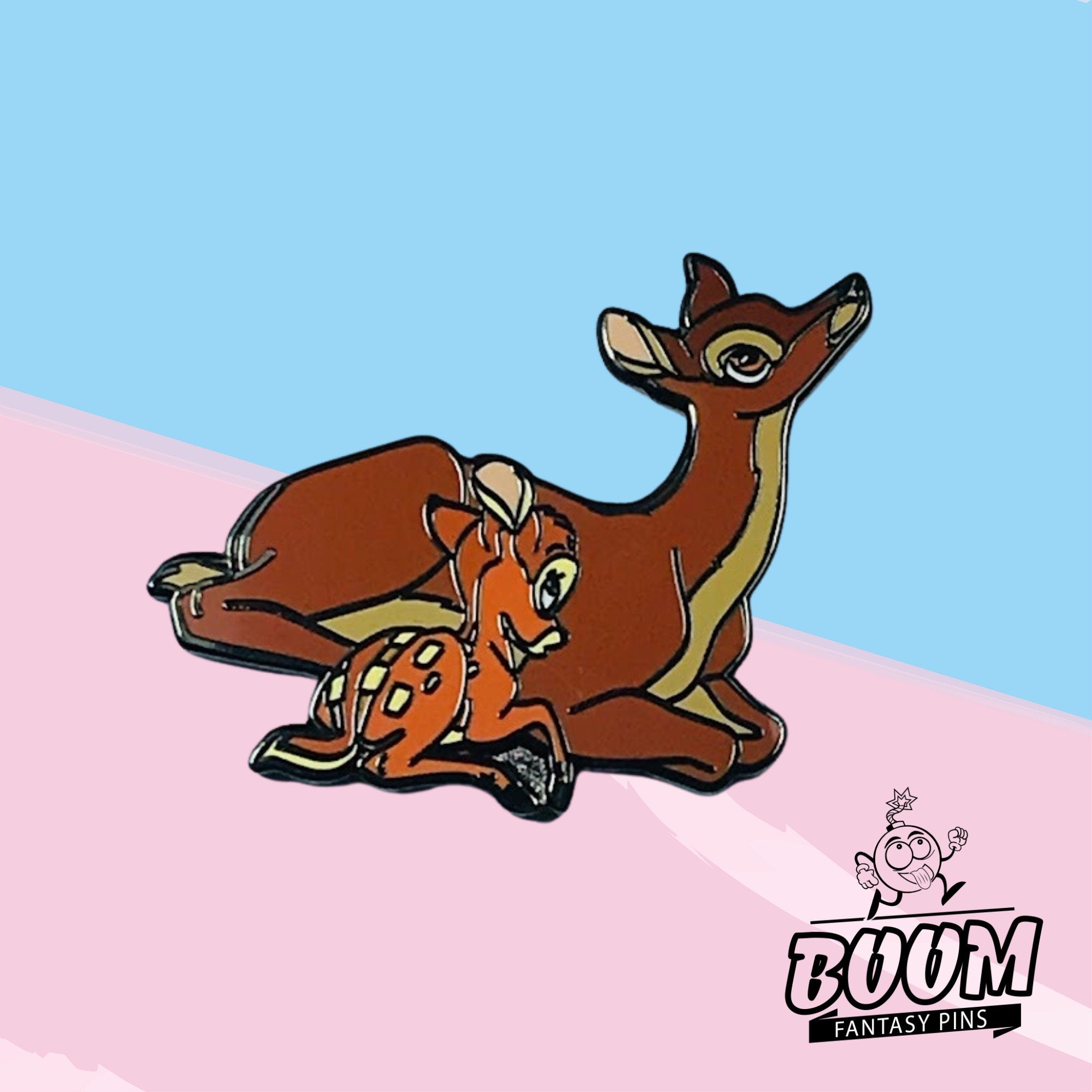 Épingle – La mère de Bambi et Bambi du film Bambi – Disney Fantasy