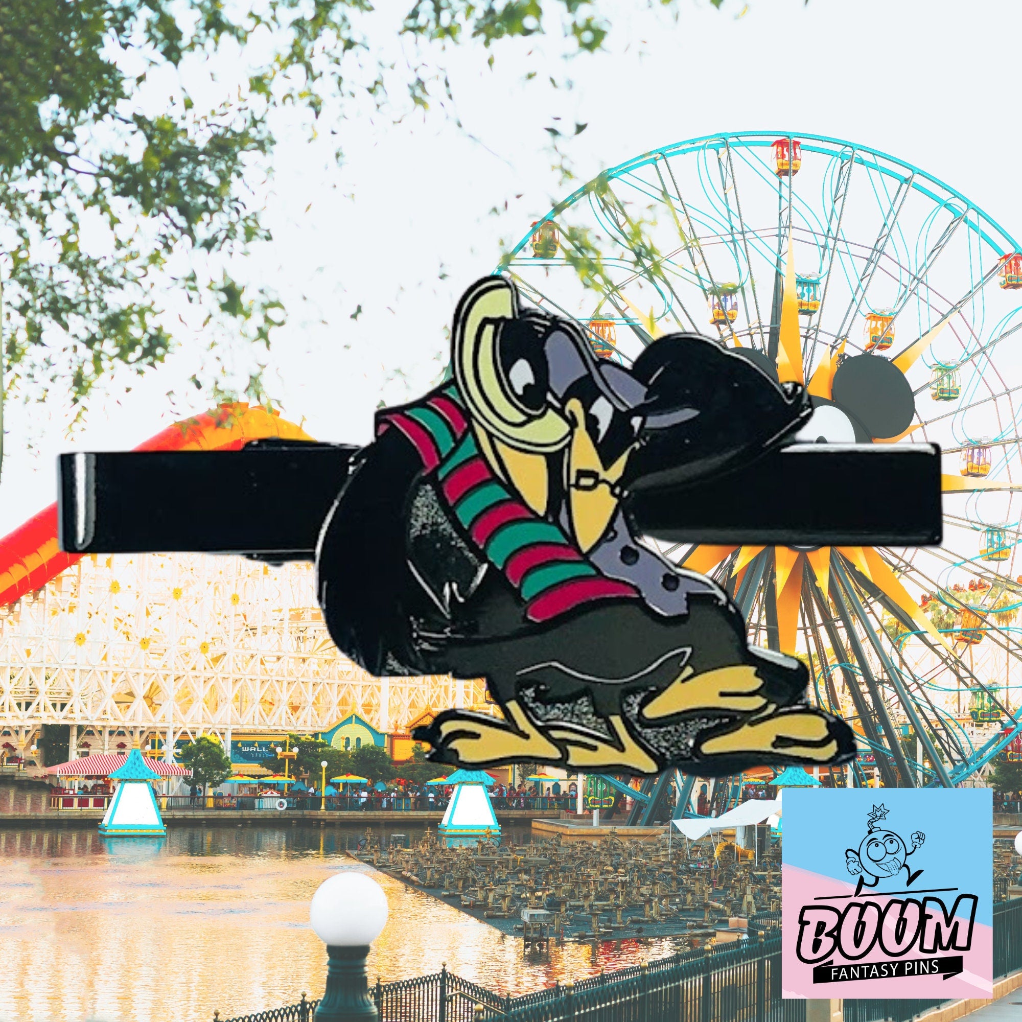 Tie Clip – Raven Jim from Boom Fantasy – Disney Fantasy