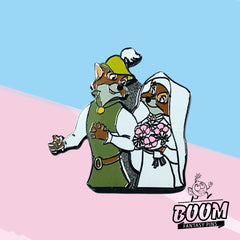 Pin – Maid Marian and Robin Hood from Robin Hood – Disney Fantasy