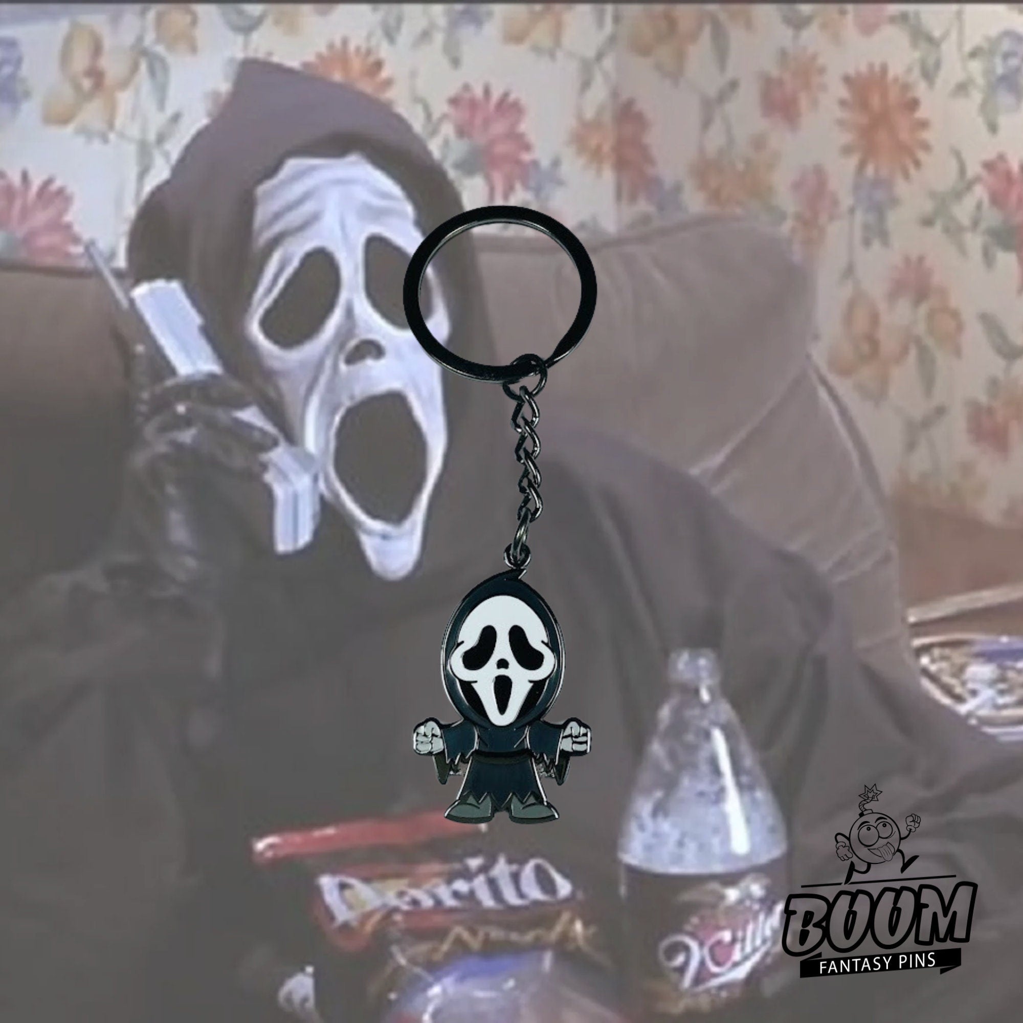 Llavero – La personificación del miedo de la película Scary – Fantasía de terror