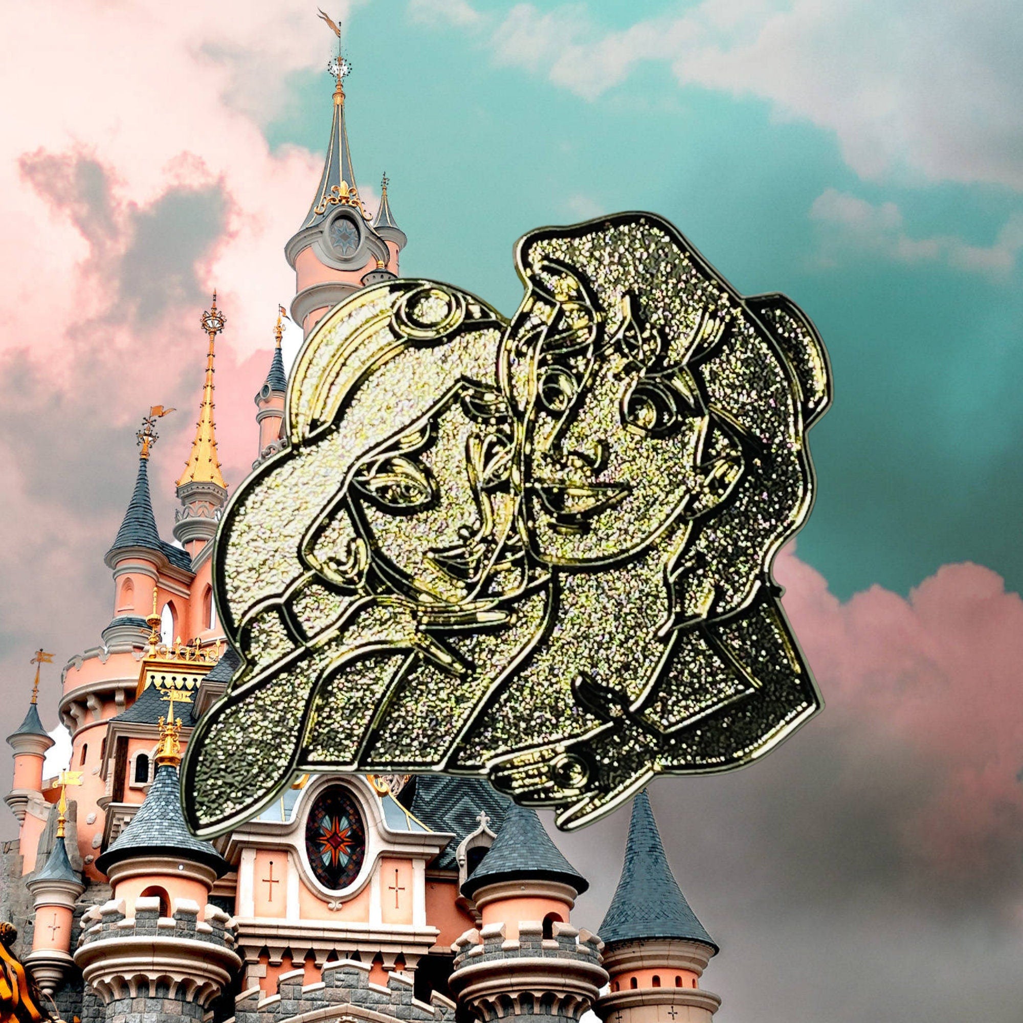 Pin – Princesa Jasmine y Aladdin de Aladdin – Disney Fantasy