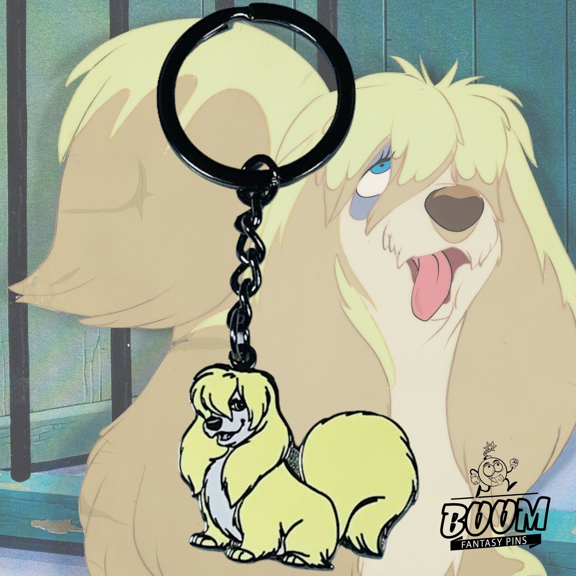 Llavero Peg de La Dama y el Vagabundo – Disney Fantasy